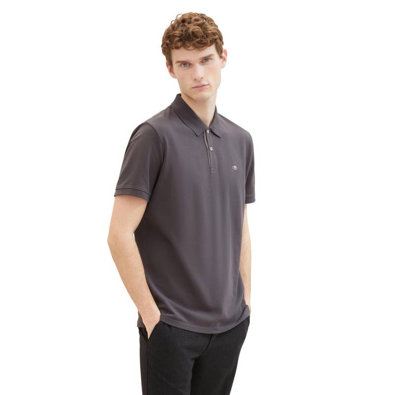 Polo Shirt Herren Schwarz S von TOM TAILOR