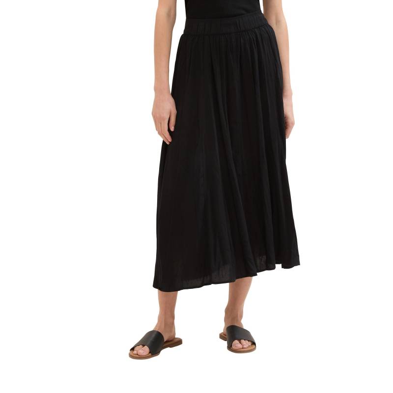 Rock Damen Black 34 von TOM TAILOR