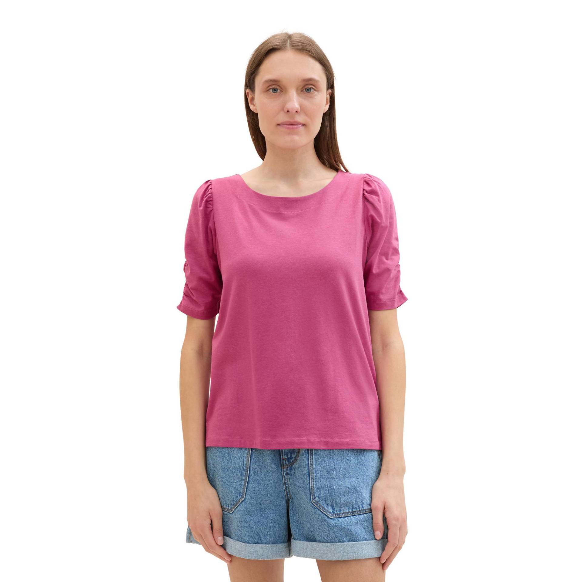 T-shirt Damen Multicolor L von TOM TAILOR