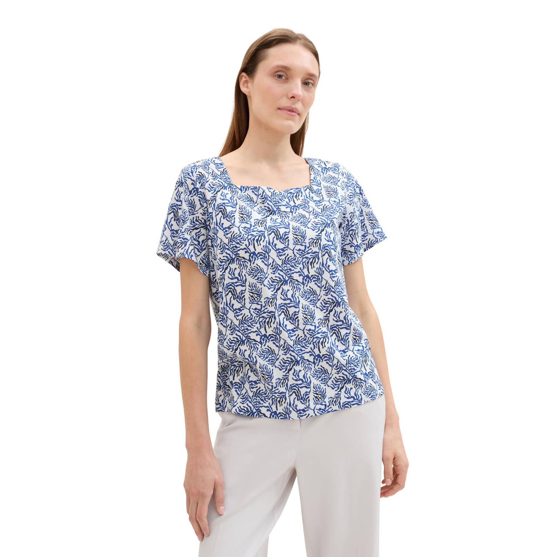 T-shirt Damen Multicolor M von TOM TAILOR