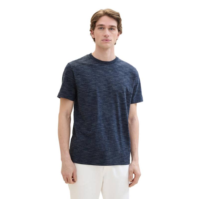 T-shirt Herren Blau L von TOM TAILOR