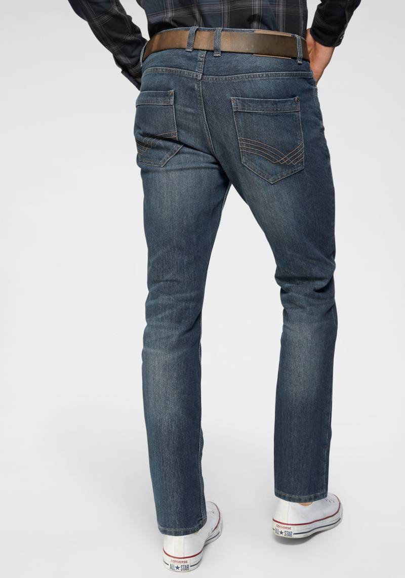 TOM TAILOR 5-Pocket-Jeans »MARVIN«, mit kleinem Logo-Print von TOM TAILOR