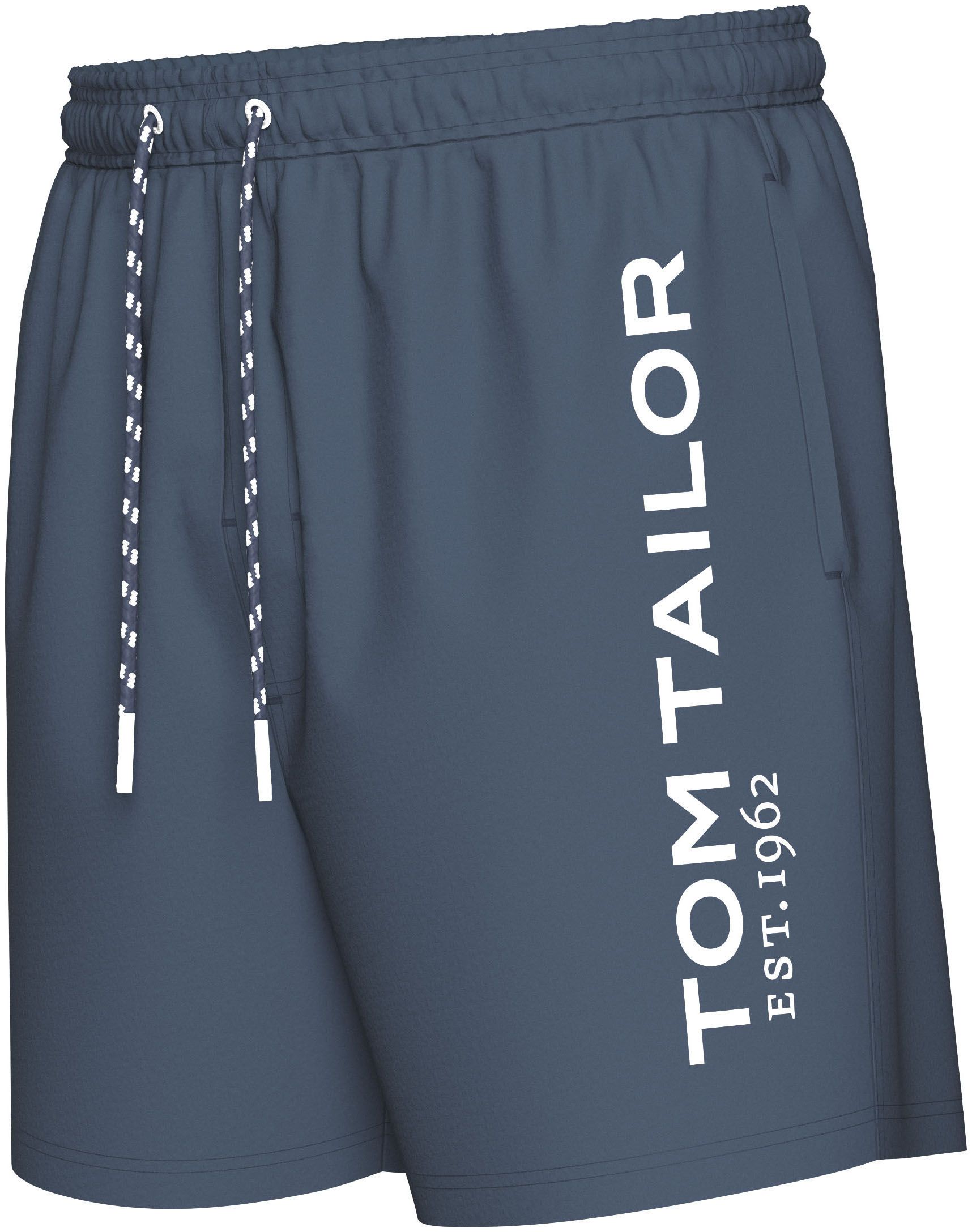 TOM TAILOR Badehose, mit gemusterten Kordeln von TOM TAILOR