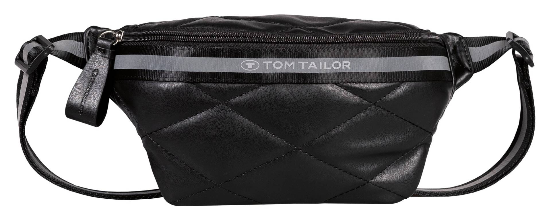 TOM TAILOR Bauchtasche »Mica«, aus weich genarbtem Lederimitat mit klassischer Rautensteppung von TOM TAILOR