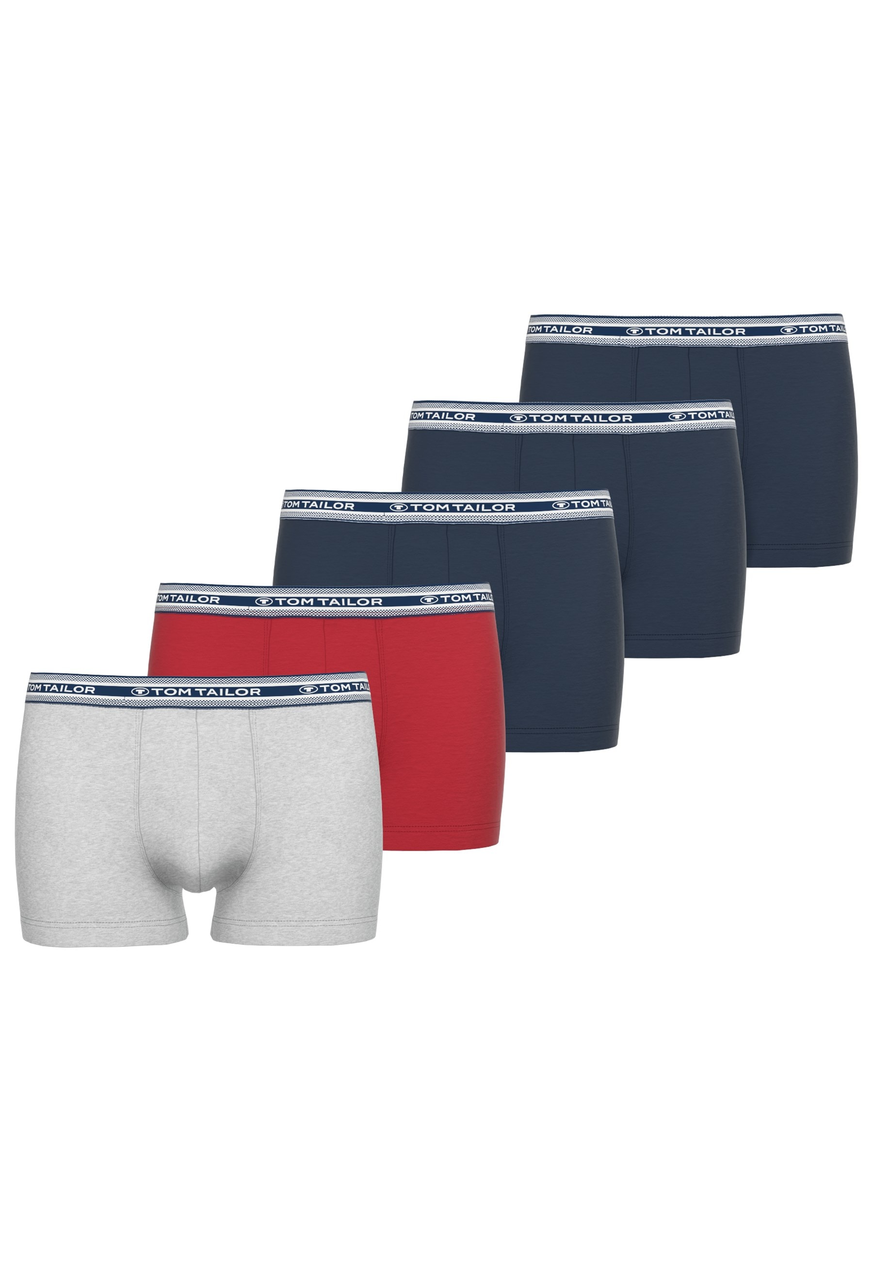 TOM TAILOR Boxershorts, (5 St.), mit schönem Logobund von TOM TAILOR