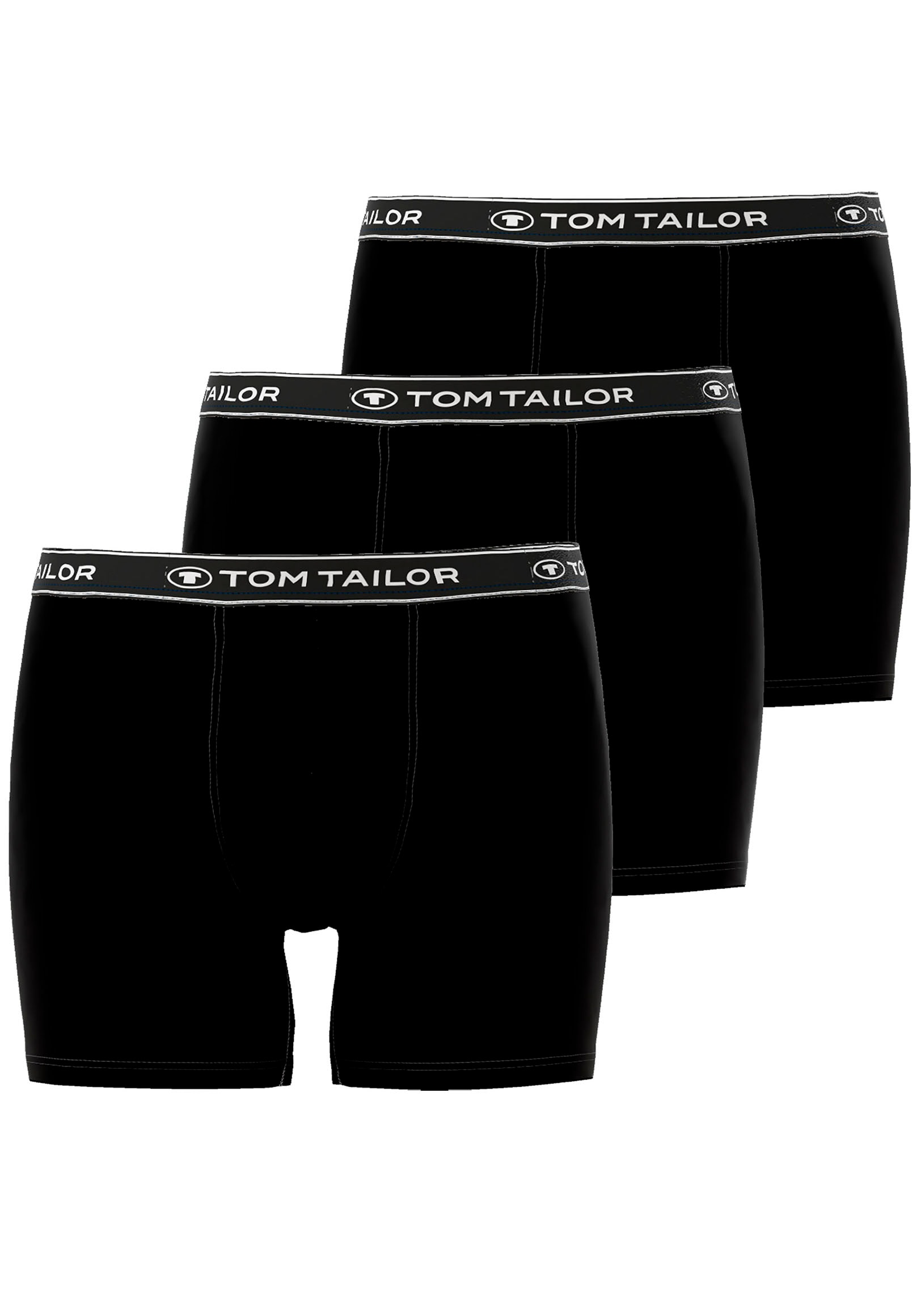 TOM TAILOR Boxershorts »Buffer«, (Packung, 3 St.), mit perfekter Passform für jeden Tag von TOM TAILOR