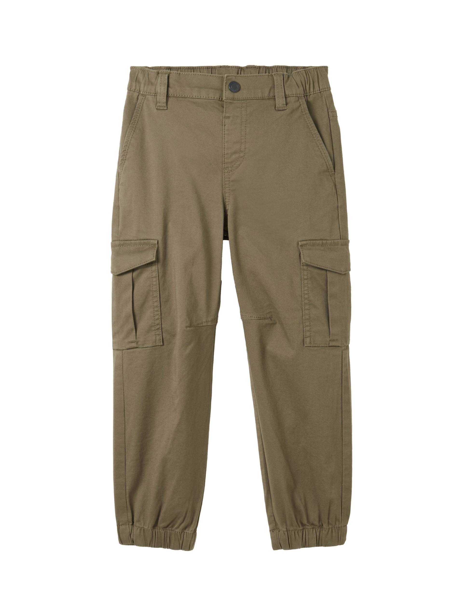 TOM TAILOR Cargohose, mit Stretch-Anteil und Bündchen von TOM TAILOR