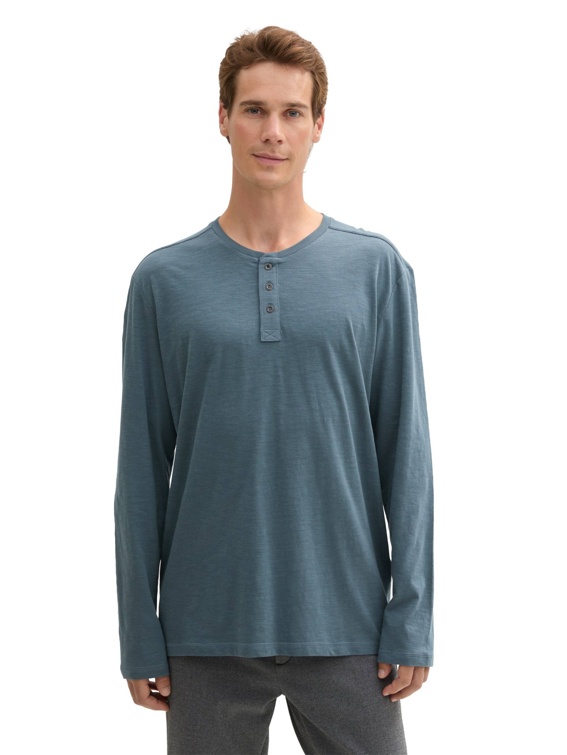 TOM TAILOR Henleyshirt, mit Henley Ausschnitt von TOM TAILOR