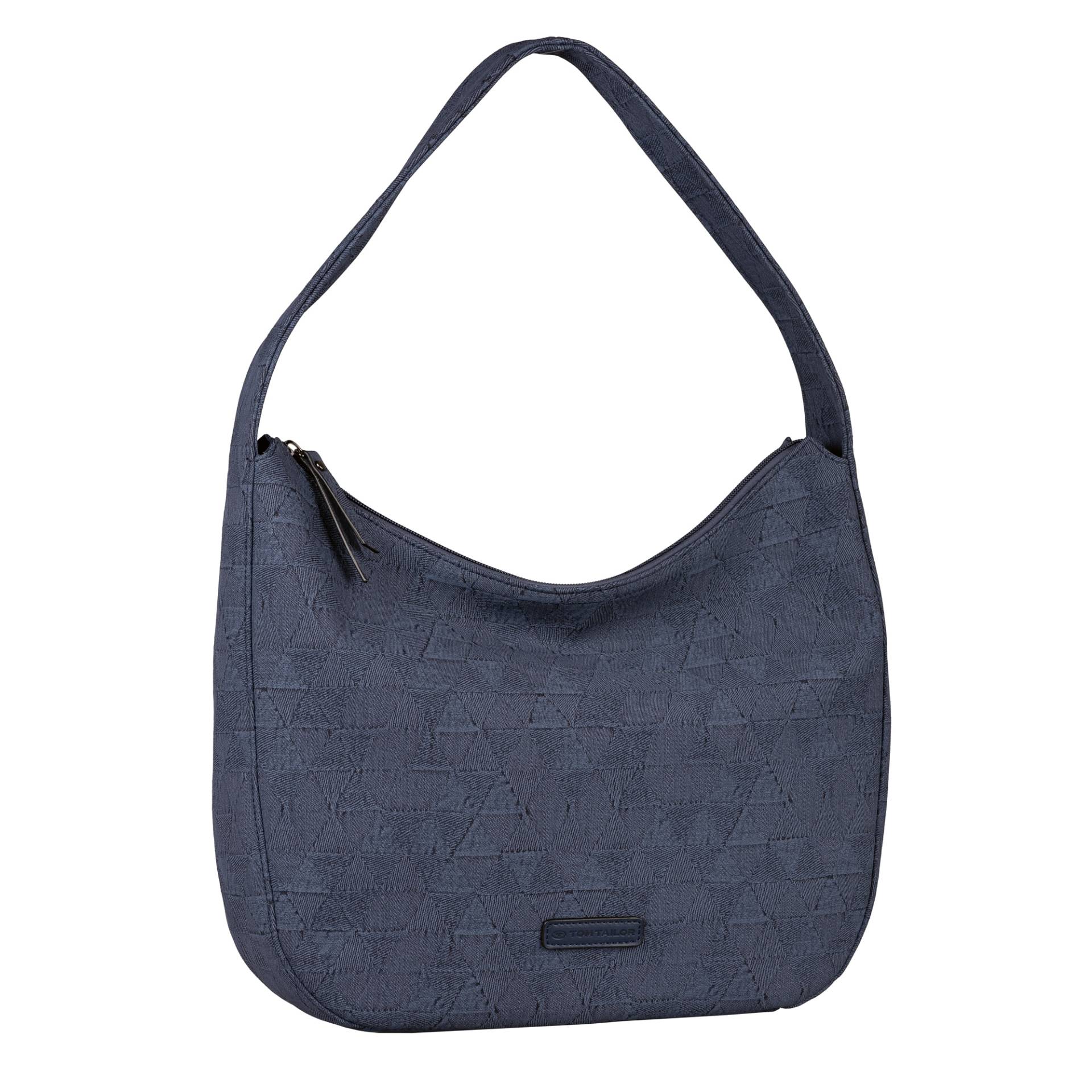 TOM TAILOR Hobo »Carrie«, aus realistisch wirkendem Denim Jacquard auf weichem Lederimitat von TOM TAILOR