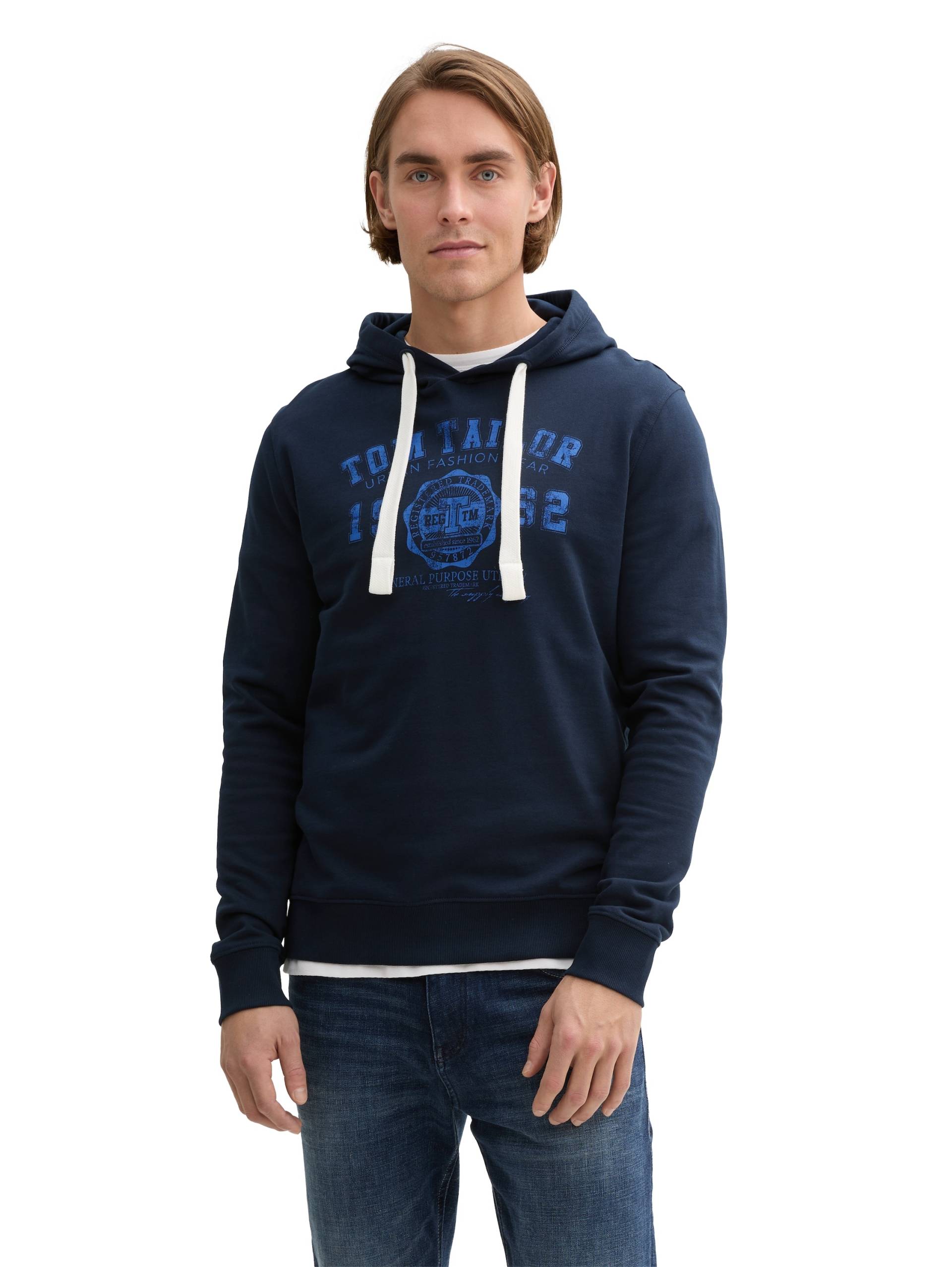 TOM TAILOR Hoodie, mit Logo Print von TOM TAILOR