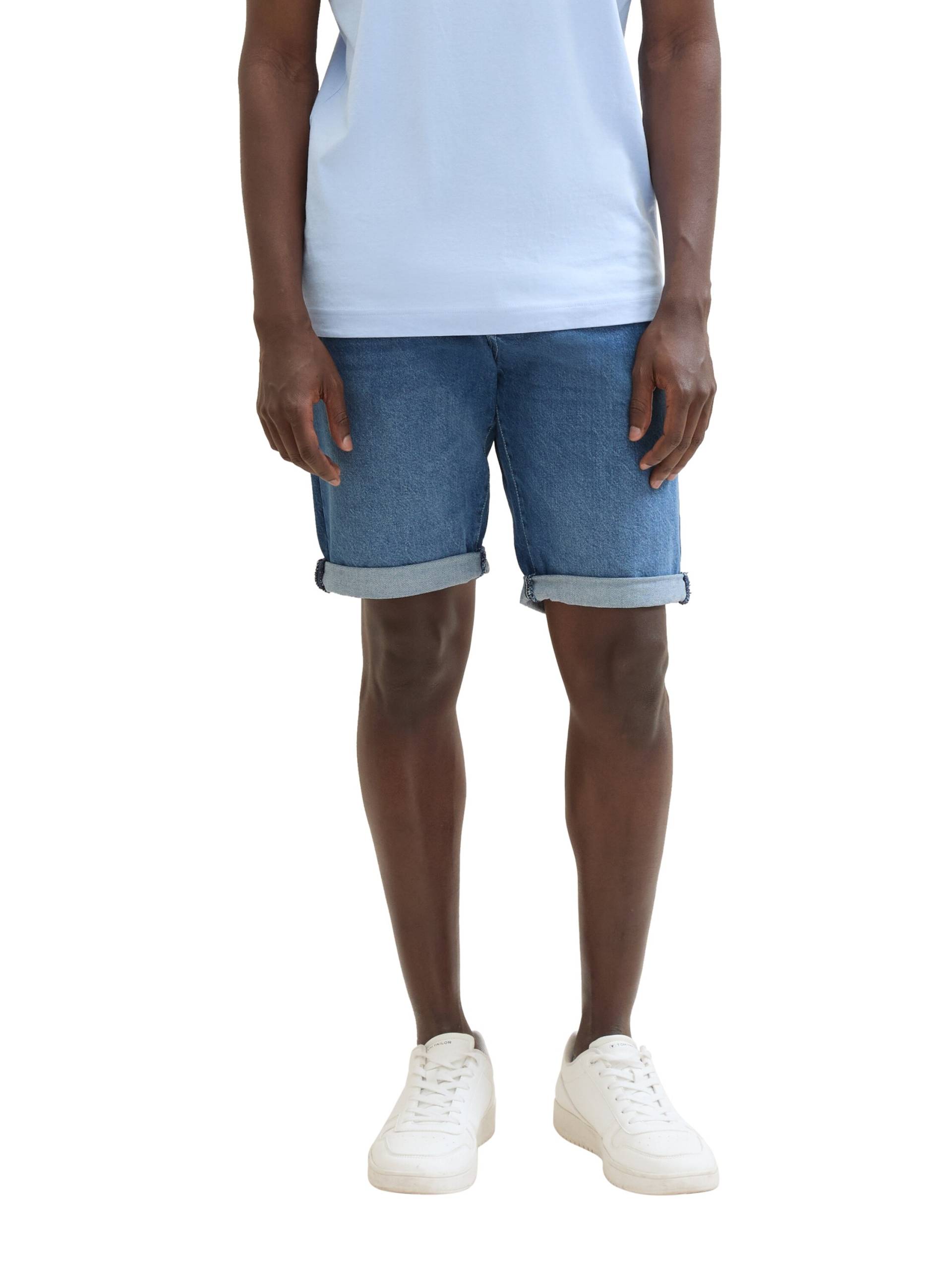 TOM TAILOR Jeansbermudas »JOSH«, mit Markenlabel TOM TAILOR Jeansbermudas »JOSH«, mit Markenlabel von TOM TAILOR