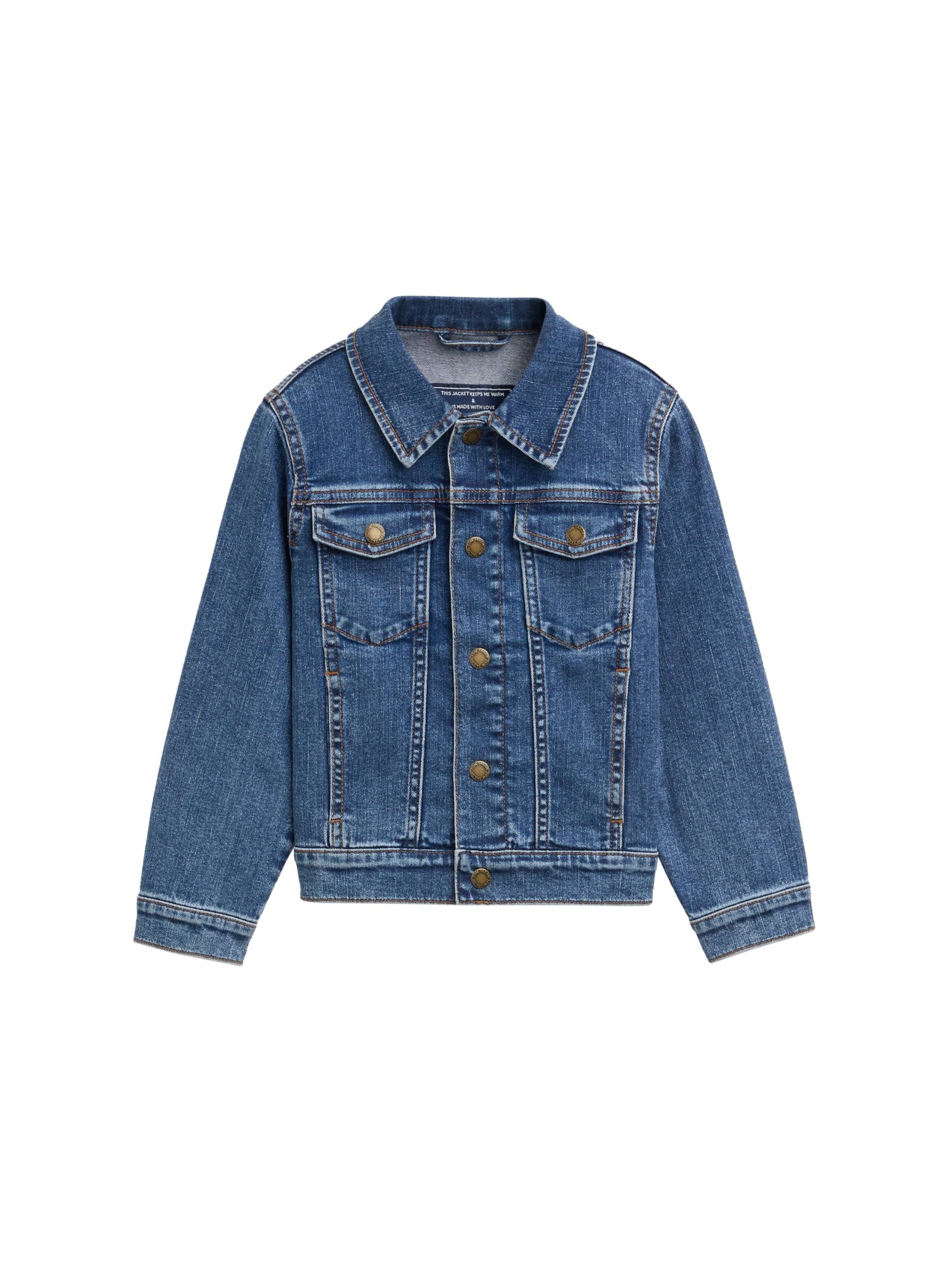 TOM TAILOR Jeansjacke, ohne Kapuze, mit Elasthan TOM TAILOR Jeansjacke, ohne Kapuze, mit Elasthan von TOM TAILOR