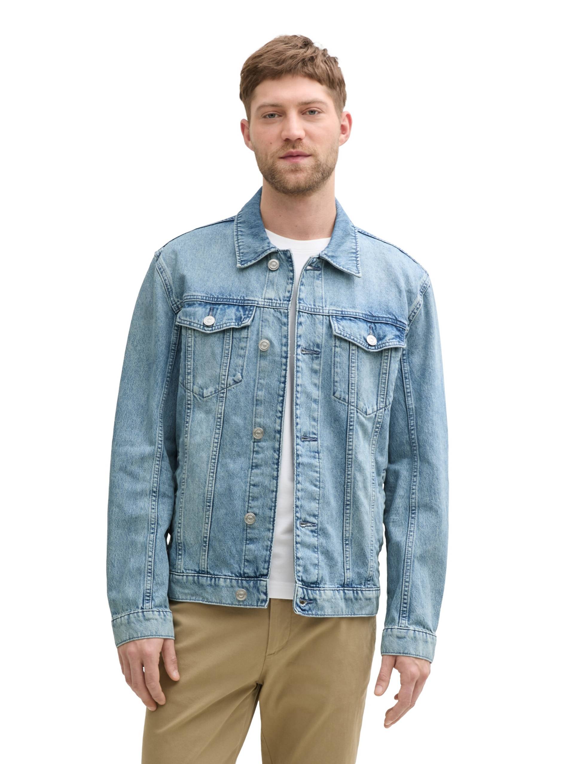 TOM TAILOR Jeansjacke, ohne Kapuze, mit Reverskragen TOM TAILOR Jeansjacke, ohne Kapuze, mit Reverskragen von TOM TAILOR