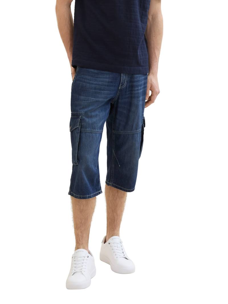 TOM TAILOR Jeansshorts »MORRIS OVERKNEE«, mit recycelter Baumwolle von TOM TAILOR