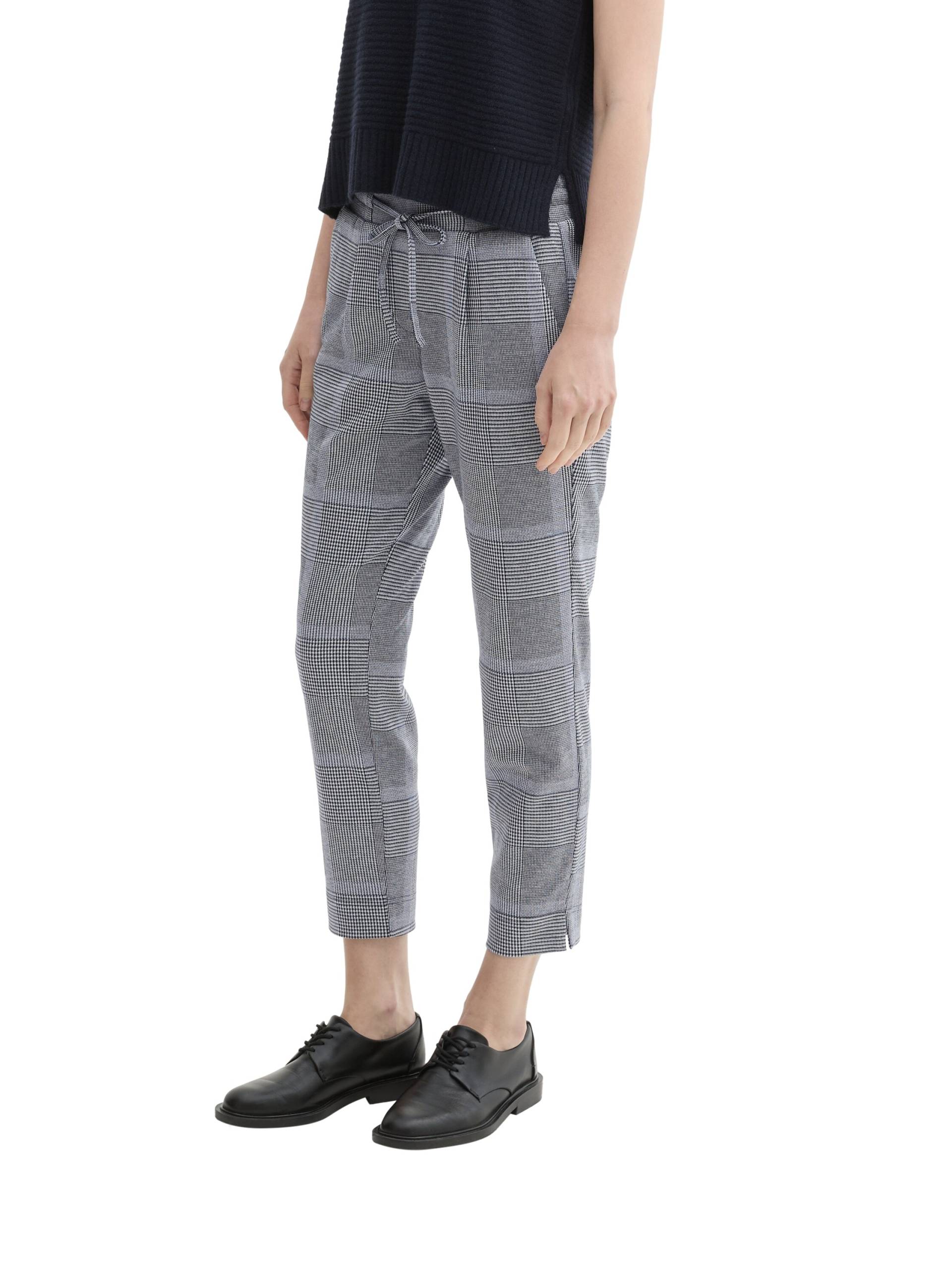 TOM TAILOR Jogger Pants, mit Karomuster von TOM TAILOR