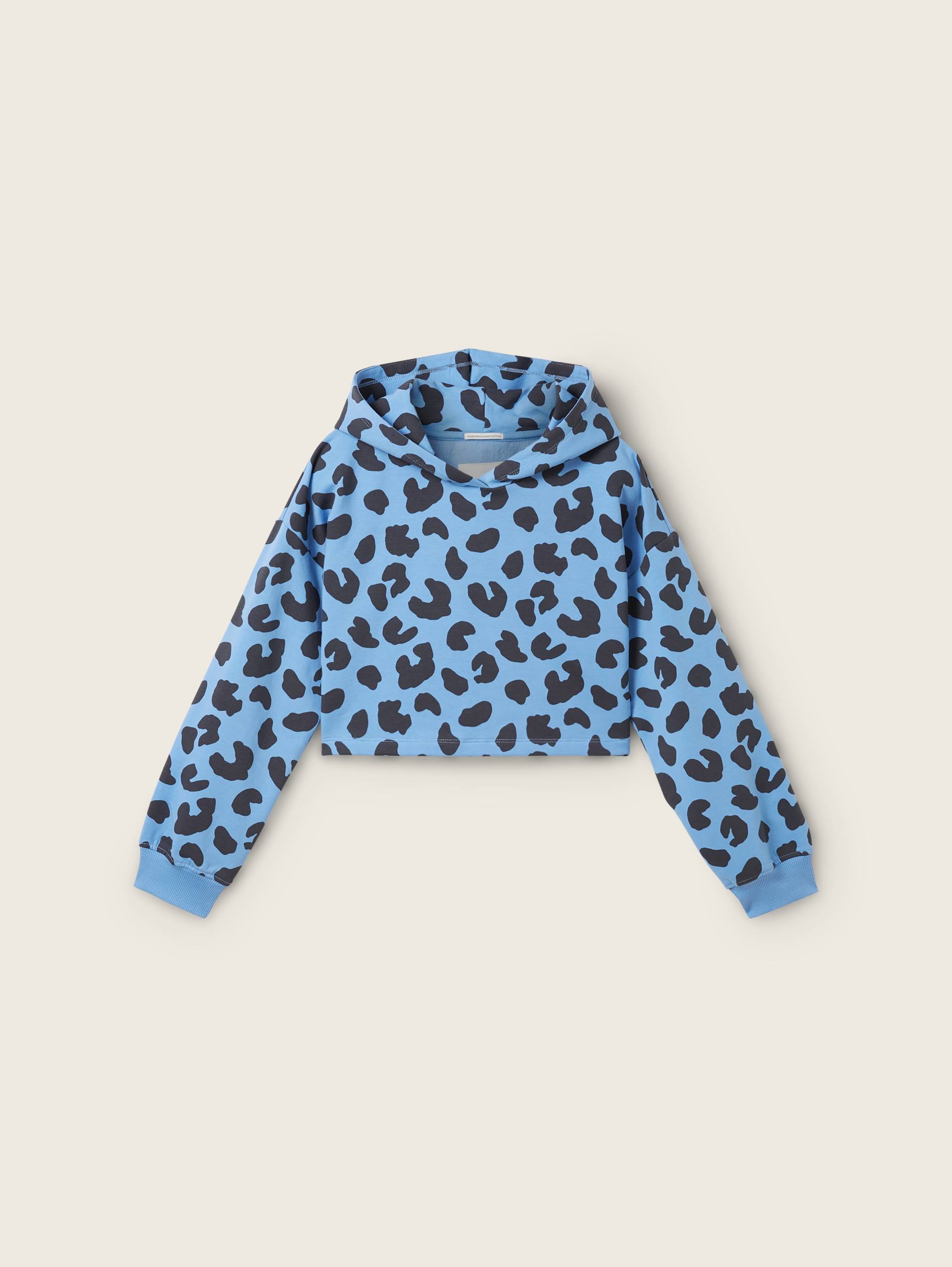 TOM TAILOR Kapuzensweatshirt, mit All-Over Print von TOM TAILOR