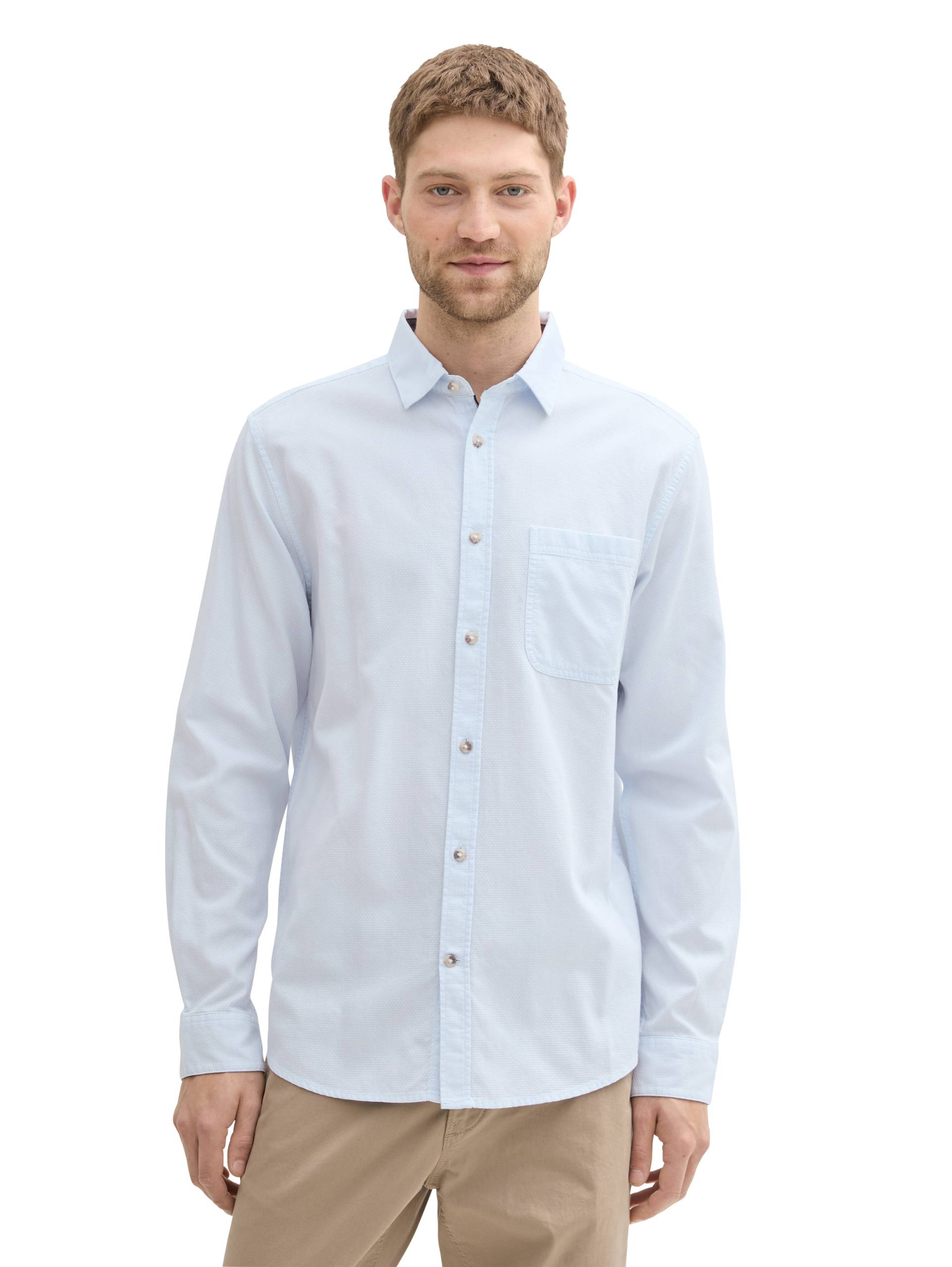 TOM TAILOR Langarmhemd, in strukturierter Qualität TOM TAILOR Langarmhemd, in strukturierter Qualität von TOM TAILOR