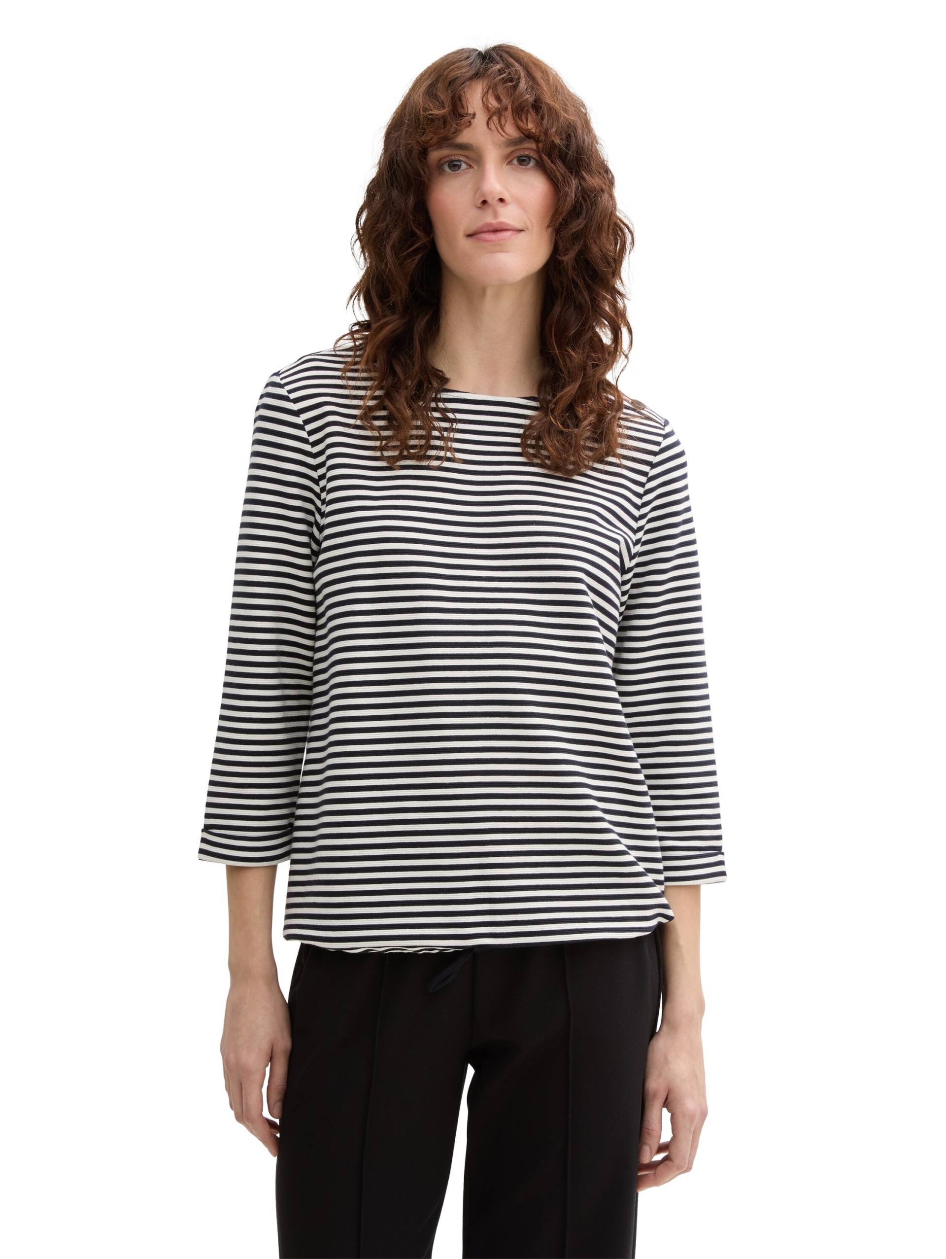 TOM TAILOR Langarmshirt, mit Knöpfen an der Schulter TOM TAILOR Langarmshirt, mit Knöpfen an der Schulter von TOM TAILOR