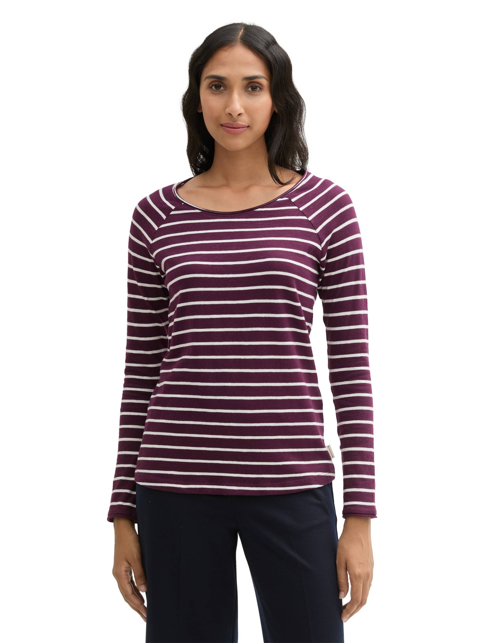 TOM TAILOR Langarmshirt, mit U-Boot-Ausschnitt TOM TAILOR Langarmshirt, mit U-Boot-Ausschnitt von TOM TAILOR
