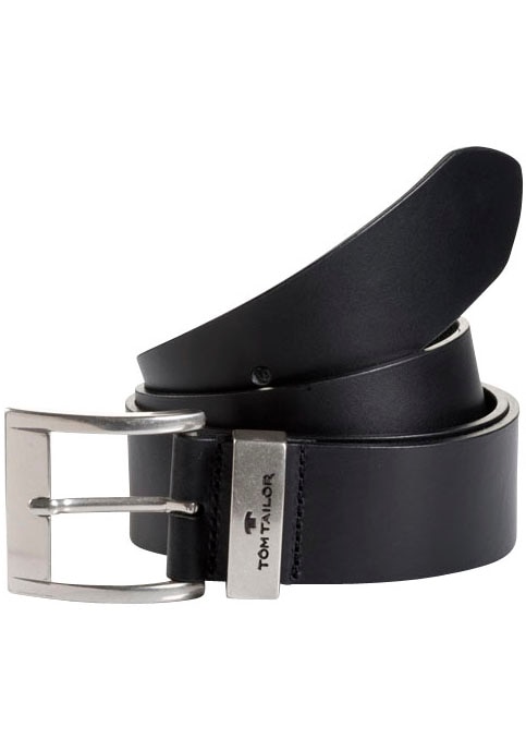 TOM TAILOR Ledergürtel »TTTOM«, 4 cm breiter Herrengürtel, Casual und Jeans Look TOM TAILOR Ledergürtel »TTTOM«, 4 cm breiter Herrengürtel, Casual und Jeans Look von TOM TAILOR
