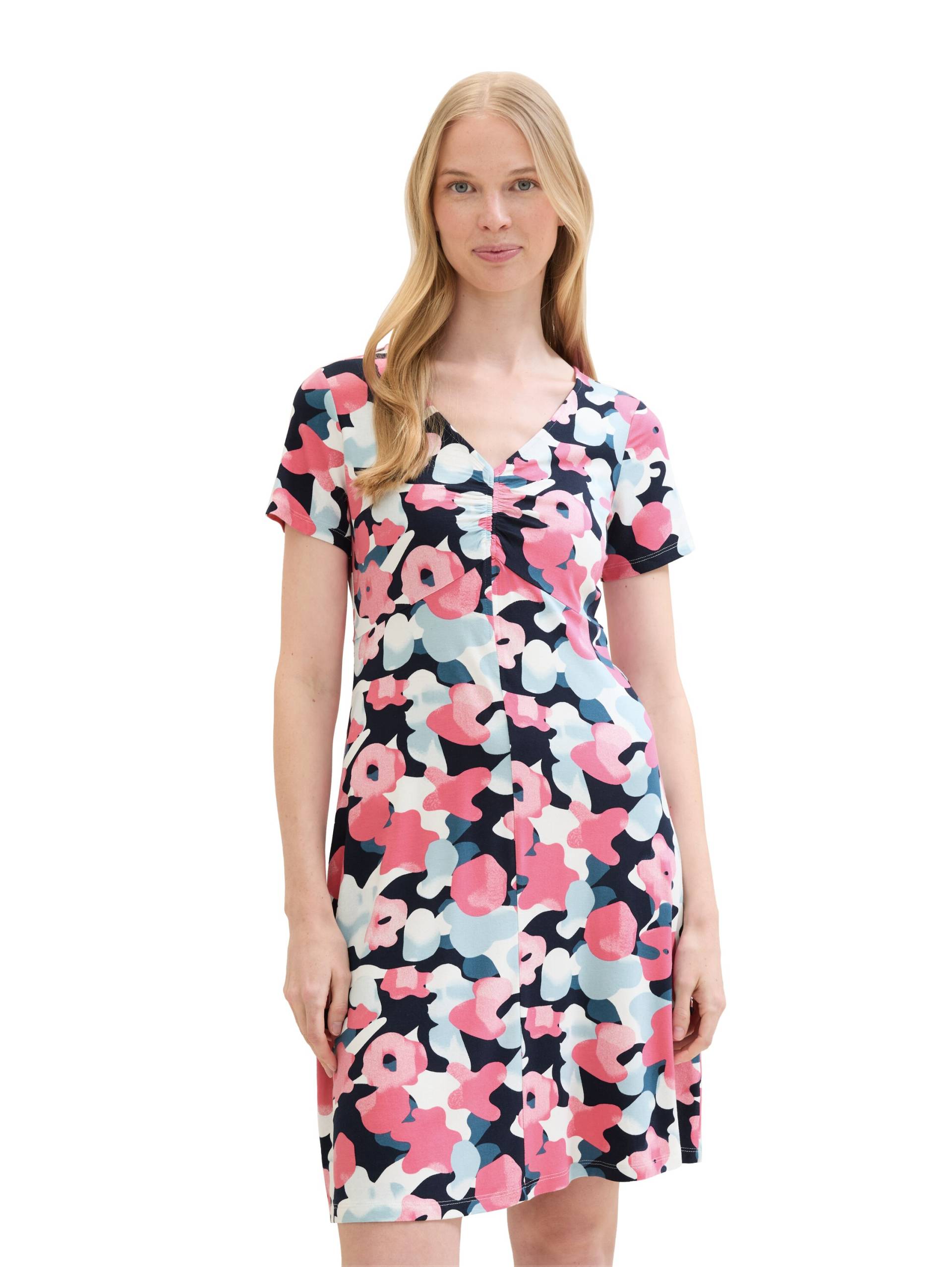 TOM TAILOR Minikleid, mit Allover-Print und V-Ausschnitt TOM TAILOR Minikleid, mit Allover-Print und V-Ausschnitt von TOM TAILOR