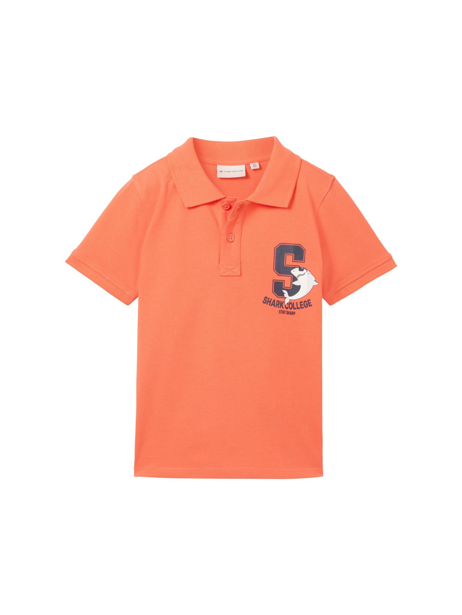 TOM TAILOR Poloshirt, mit Print von TOM TAILOR