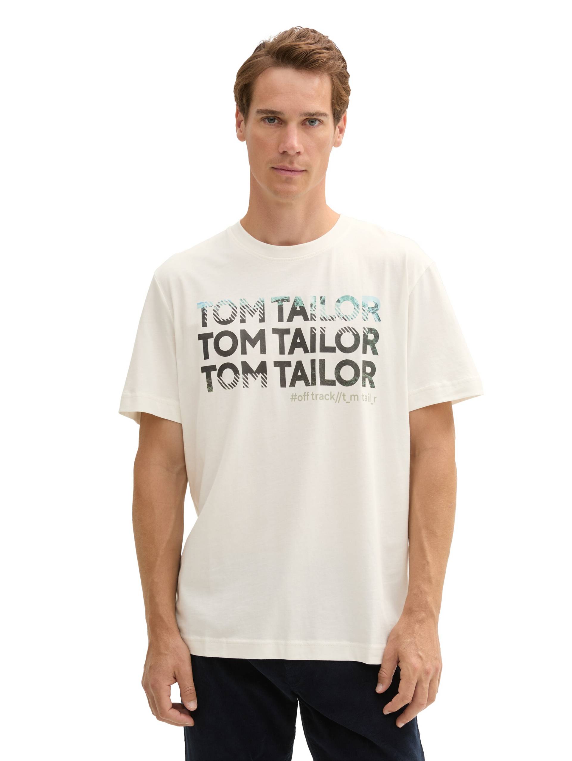 TOM TAILOR Print-Shirt, mit Frontprint von TOM TAILOR