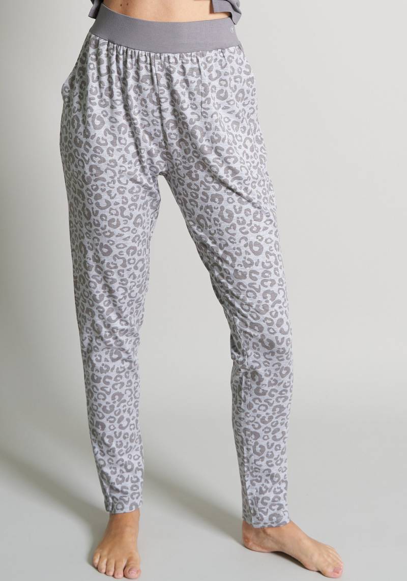 TOM TAILOR Pyjamahose, im angesagten Leo-Print von TOM TAILOR