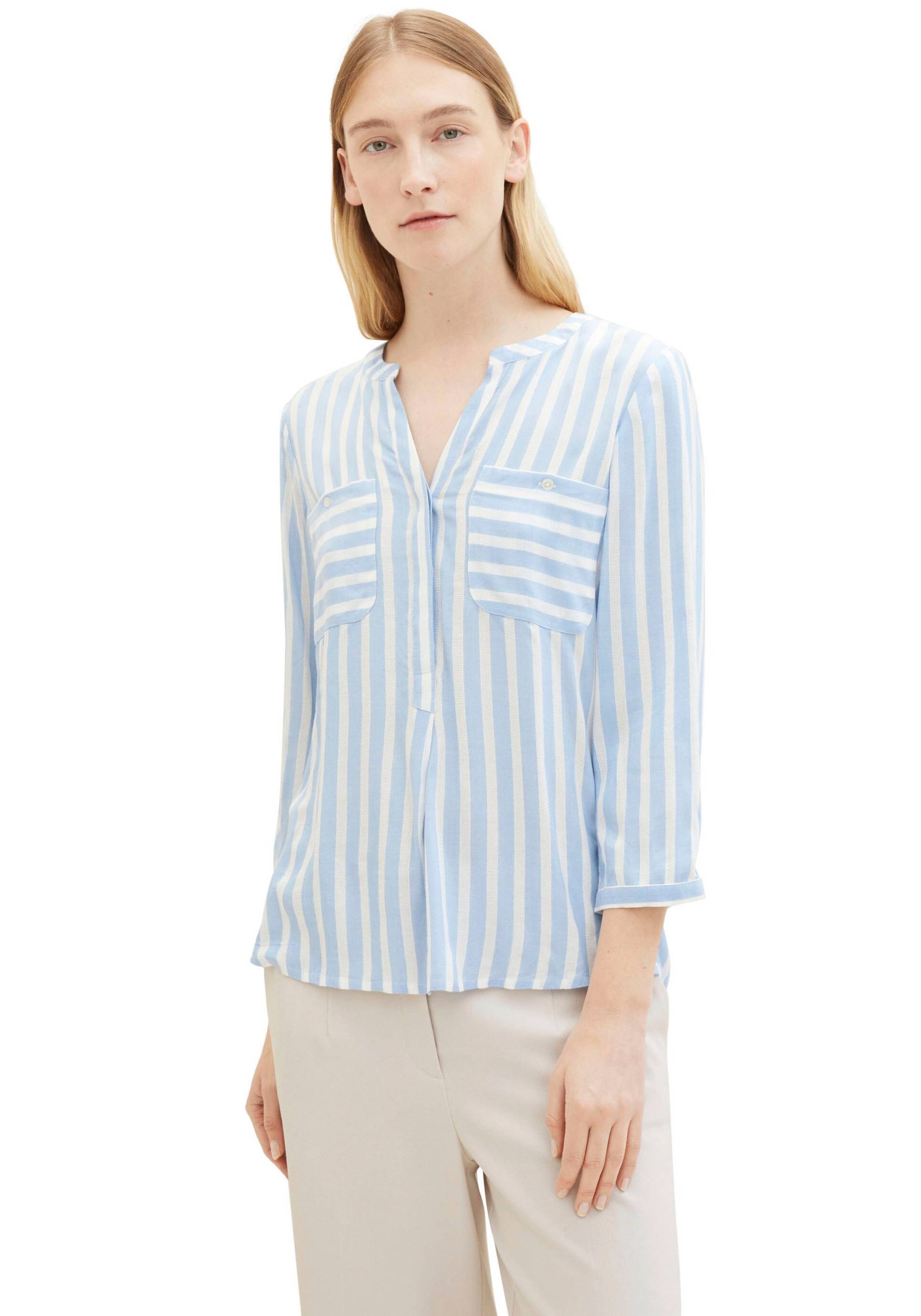 TOM TAILOR Schlupfbluse, mit verdeckter Knopfleiste TOM TAILOR Schlupfbluse, mit verdeckter Knopfleiste von TOM TAILOR