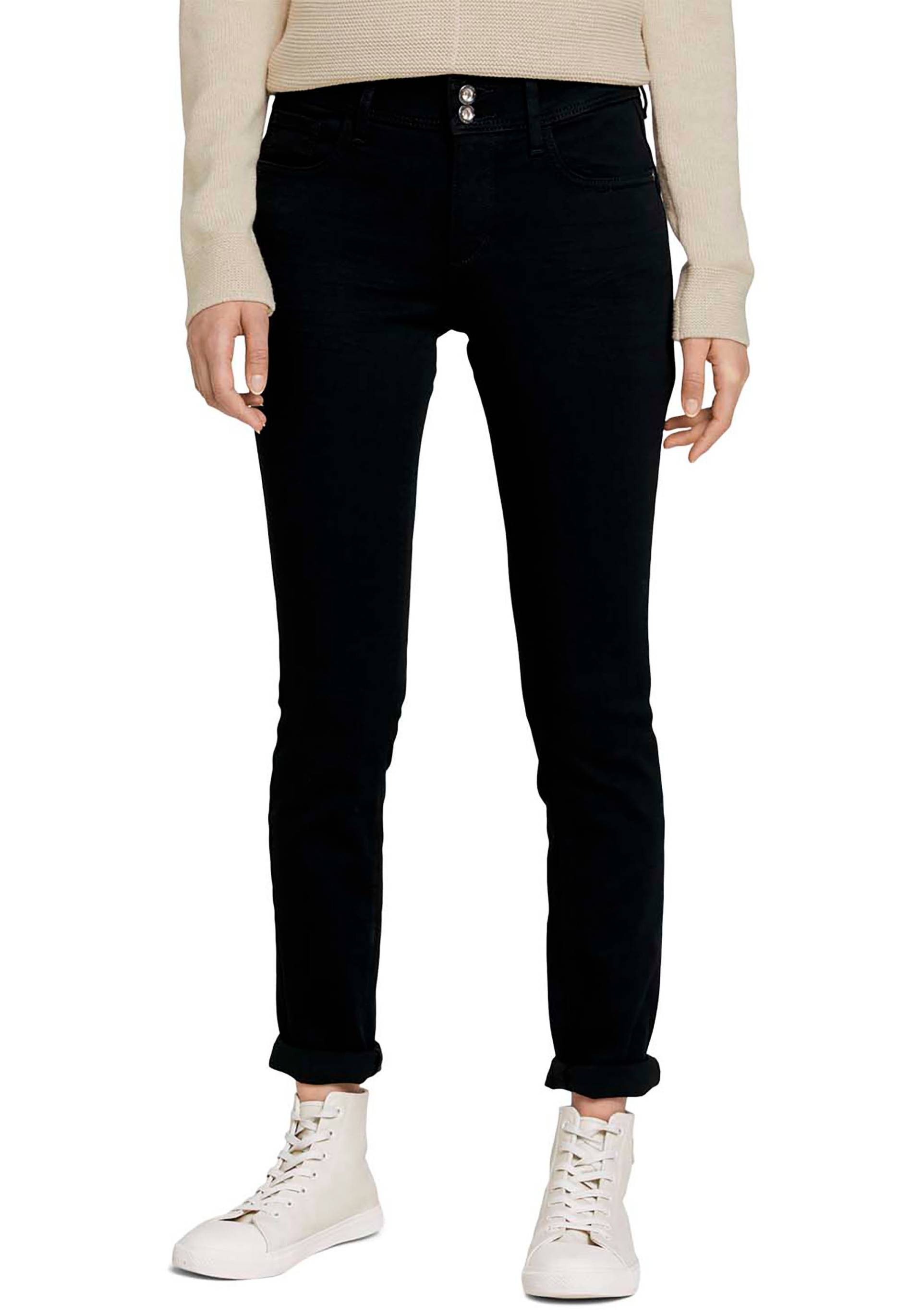 TOM TAILOR Skinny-fit-Jeans »Alexa Skinny«, mit Doppelknopf-Verschluss TOM TAILOR Skinny-fit-Jeans »Alexa Skinny«, mit Doppelknopf-Verschluss von TOM TAILOR