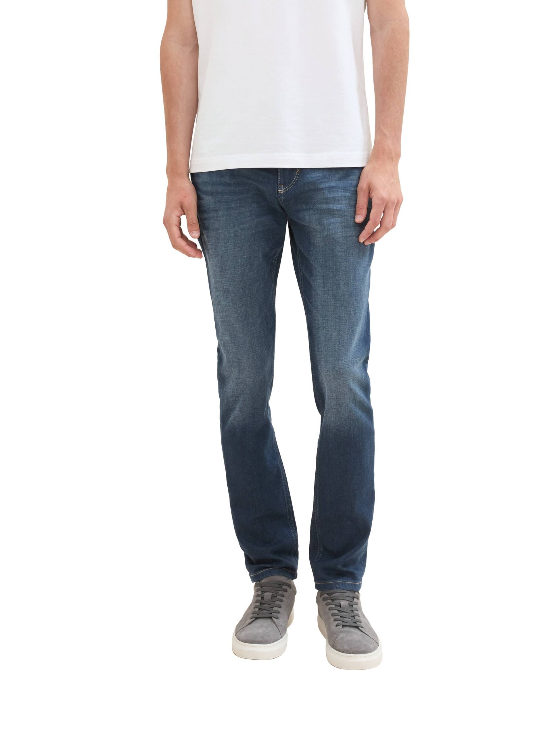 TOM TAILOR Slim-fit-Jeans, in dunkler Waschung von TOM TAILOR