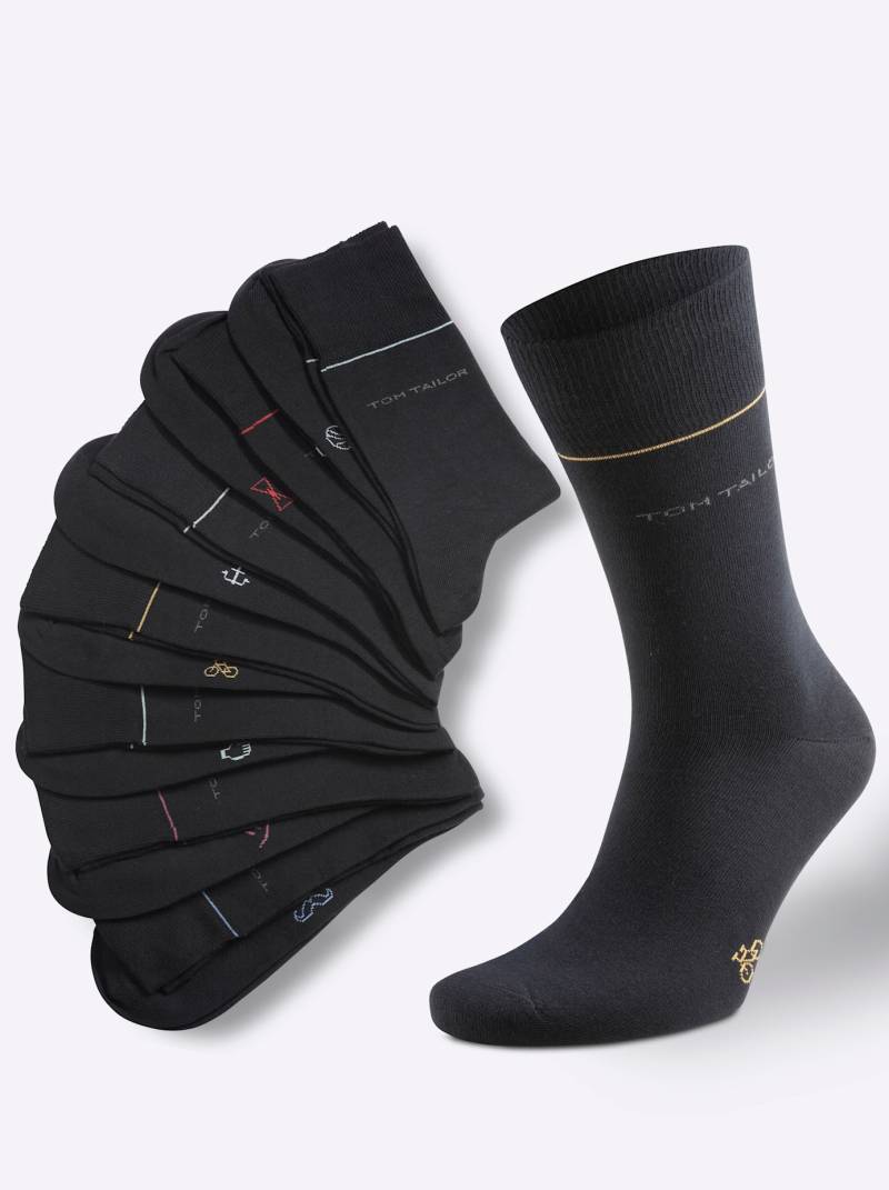 TOM TAILOR Socken, (7 Paar) von TOM TAILOR