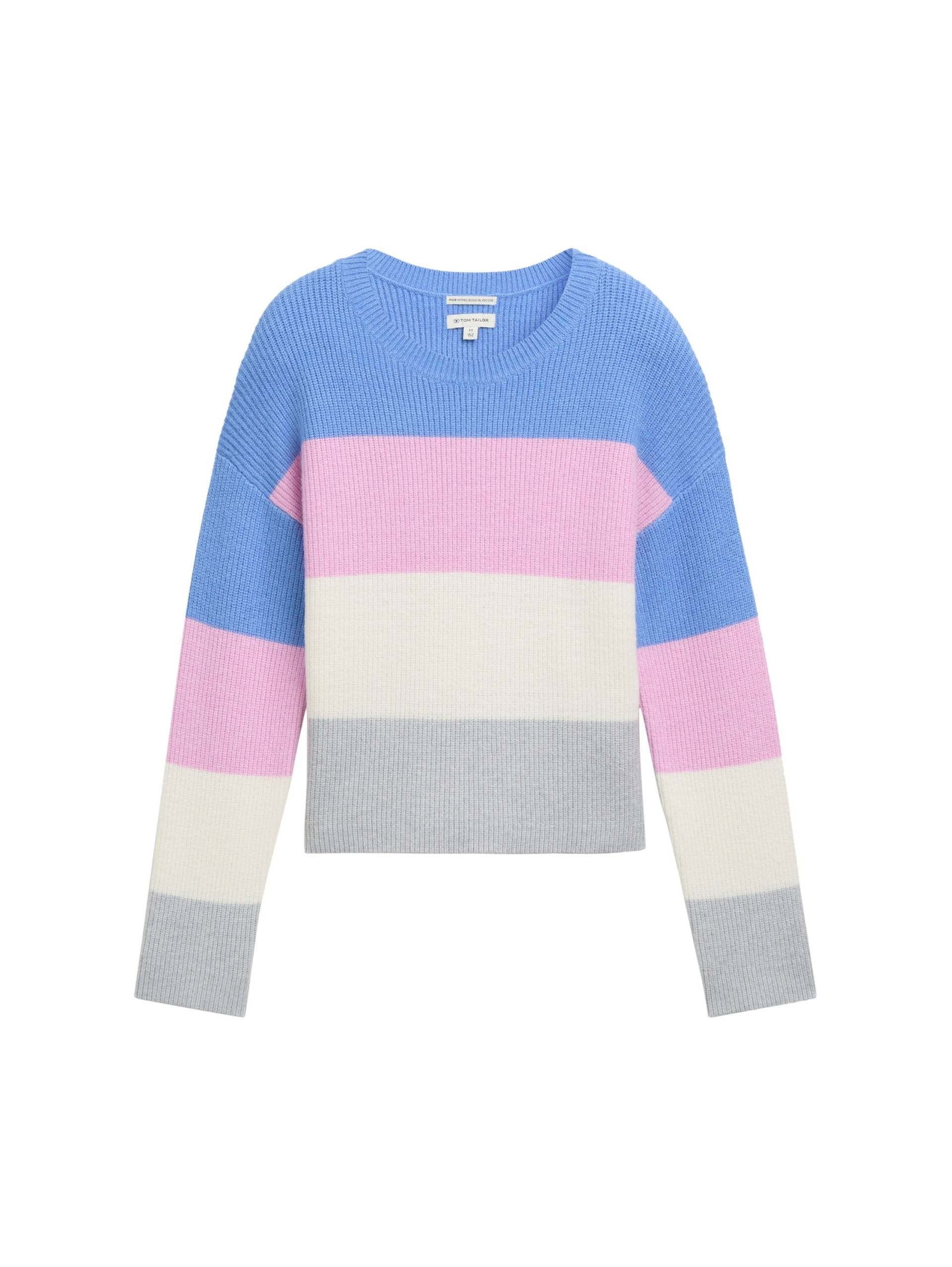 TOM TAILOR Strickpullover, mit Colour Blocking von TOM TAILOR