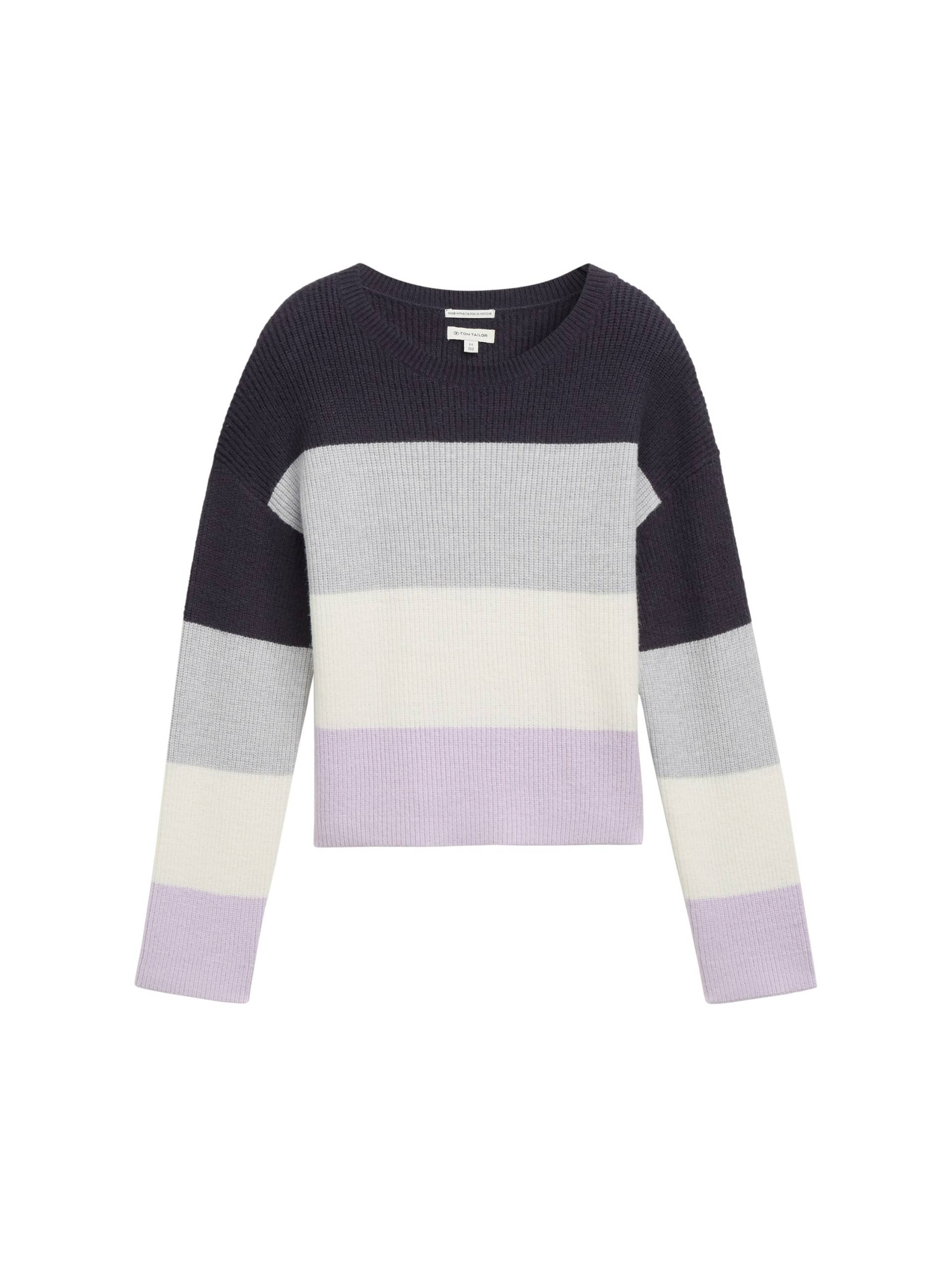 TOM TAILOR Strickpullover, mit Colour Blocking von TOM TAILOR