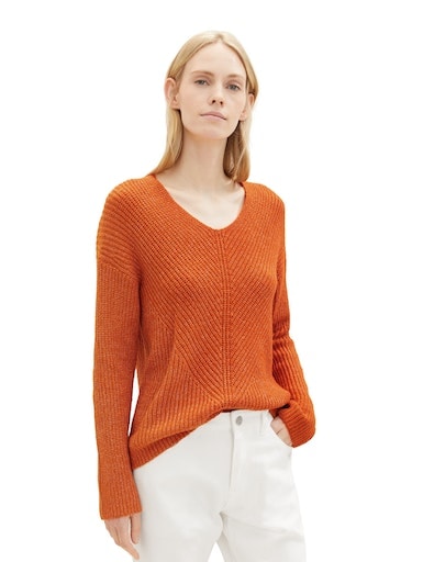 TOM TAILOR Strickpullover, mit Drop-Shoulder Naht von TOM TAILOR