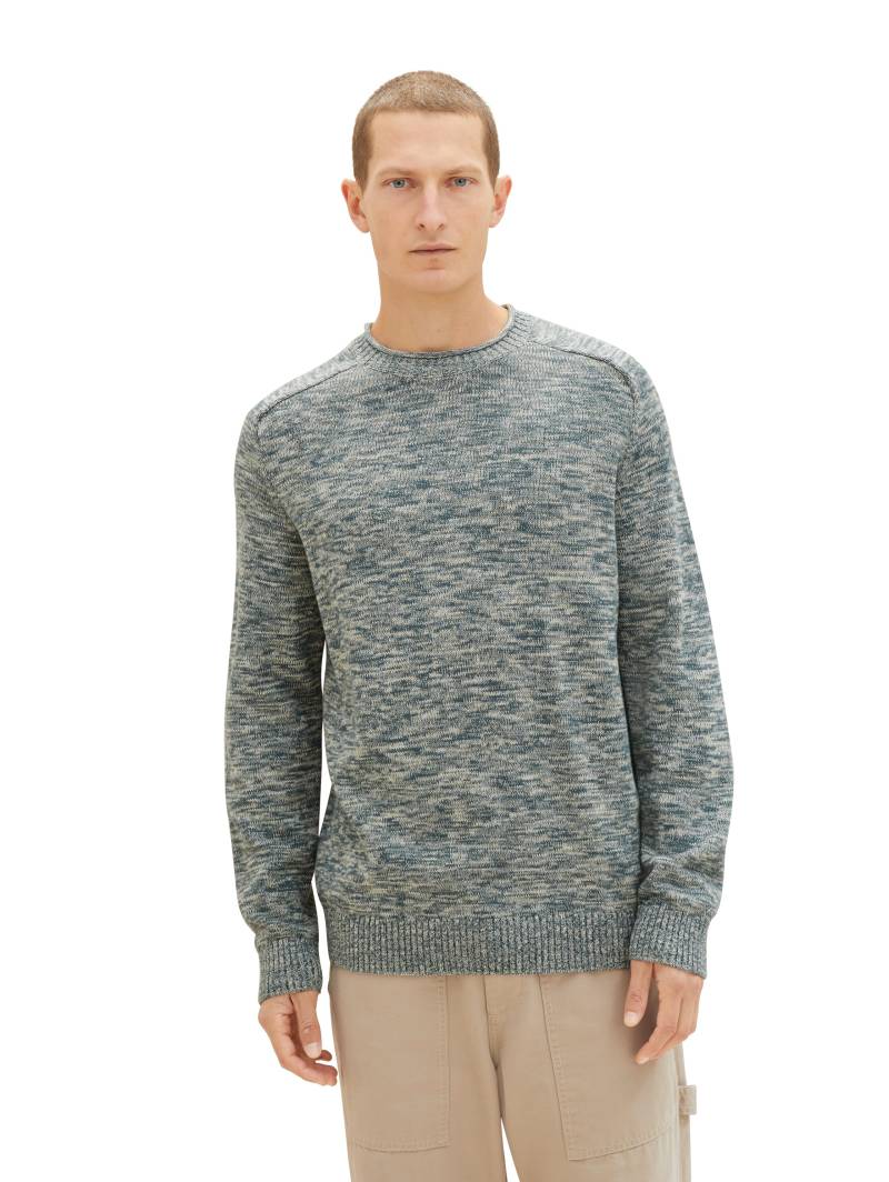 TOM TAILOR Strickpullover, mit Melange Optik von TOM TAILOR