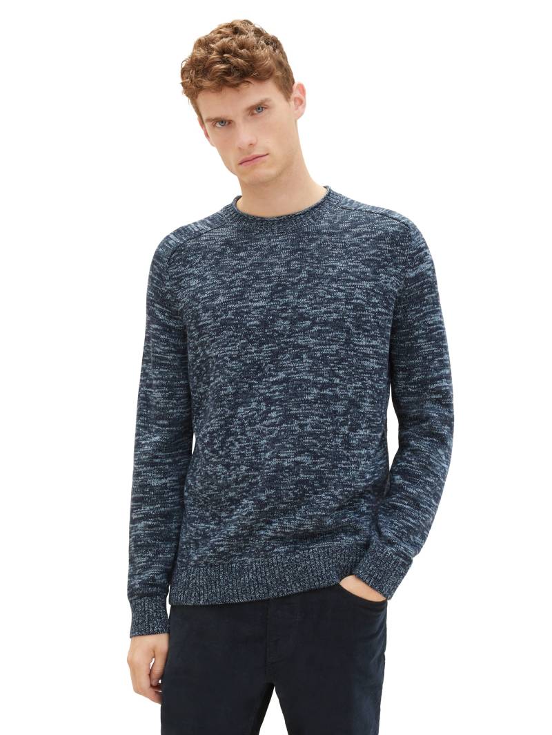 TOM TAILOR Strickpullover, mit Melange Optik von TOM TAILOR