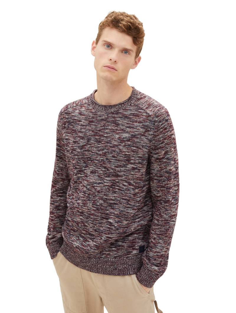 TOM TAILOR Strickpullover, mit Melange Optik von TOM TAILOR