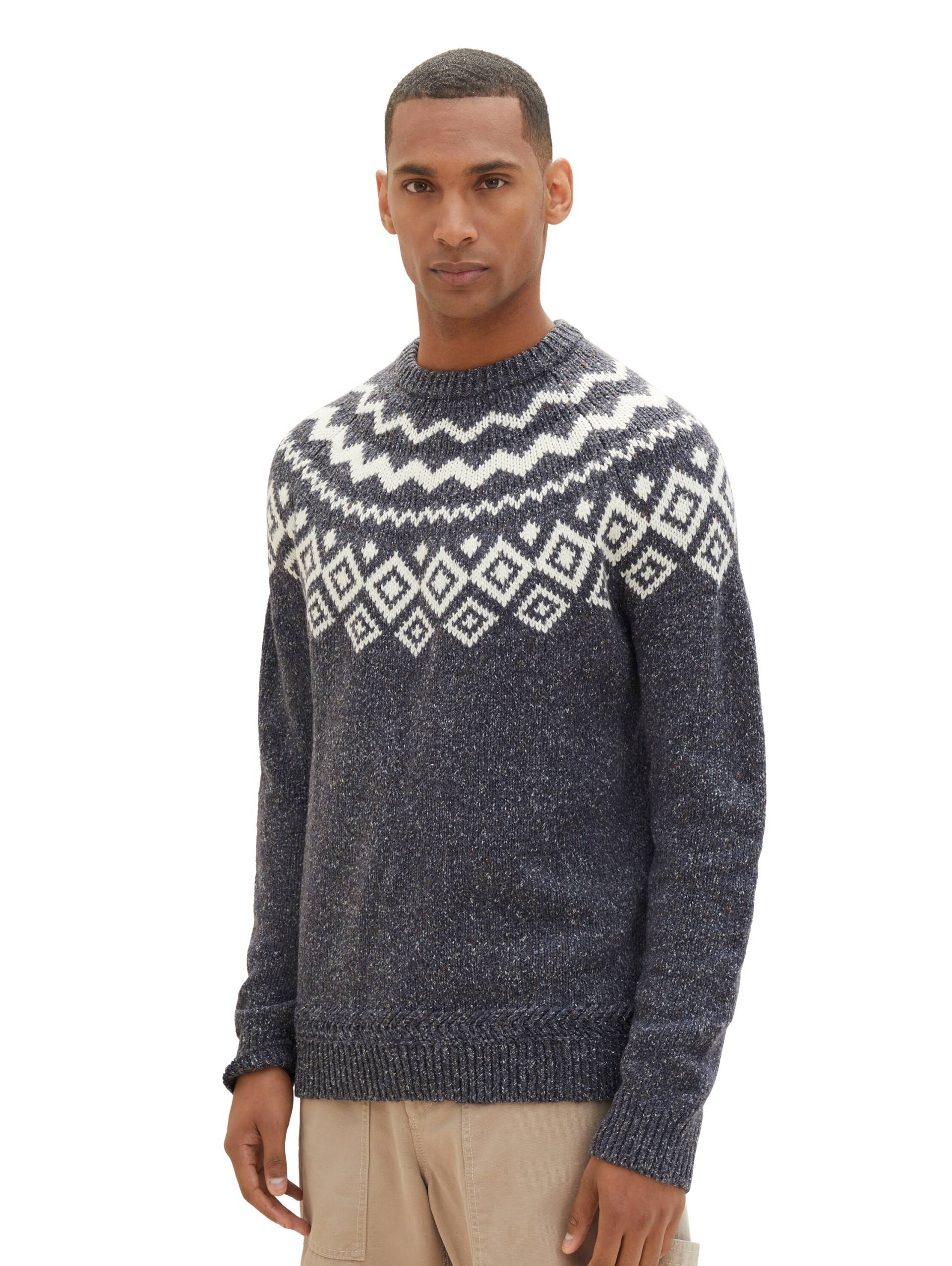 TOM TAILOR Strickpullover, mit Twotone-Muster von TOM TAILOR