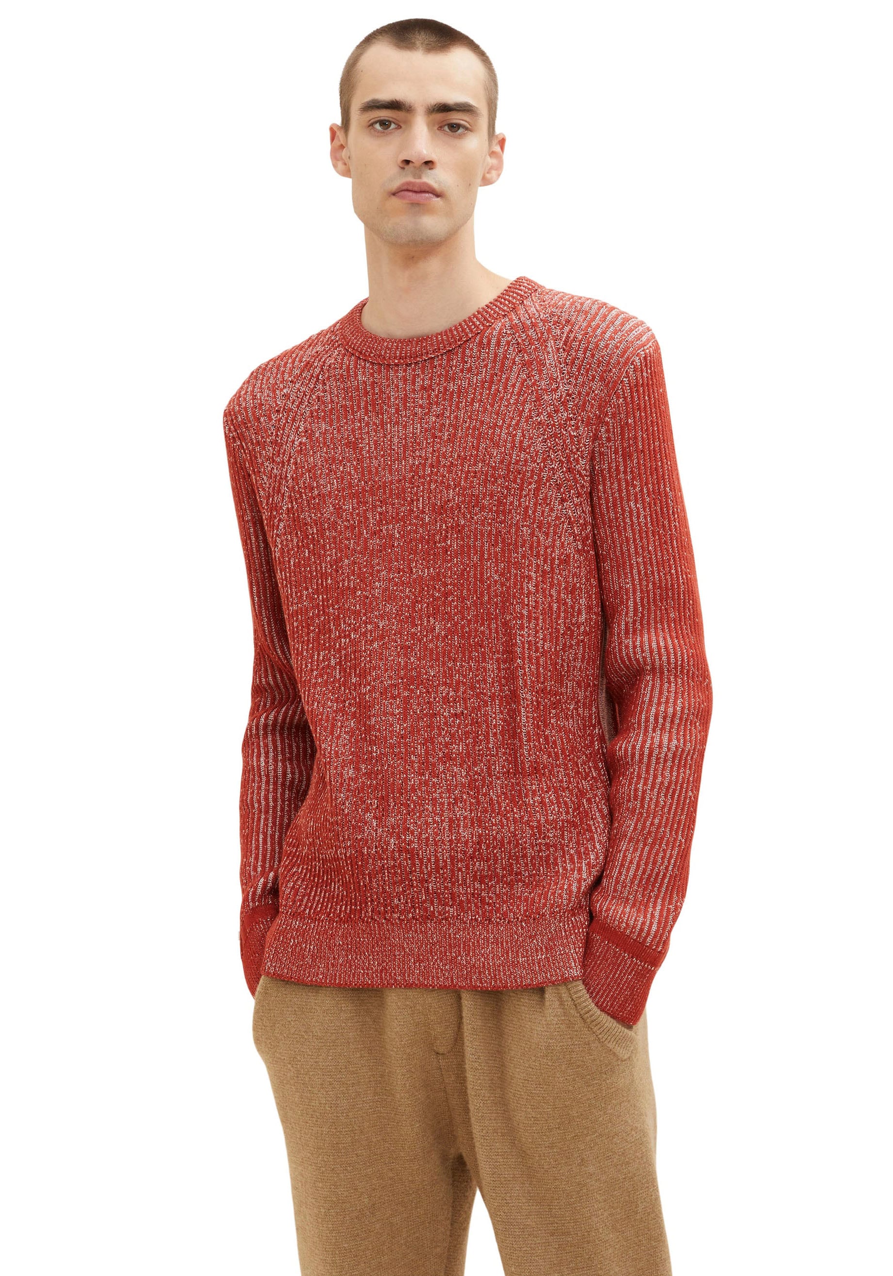 TOM TAILOR Strickpullover, mit Rundhals von TOM TAILOR