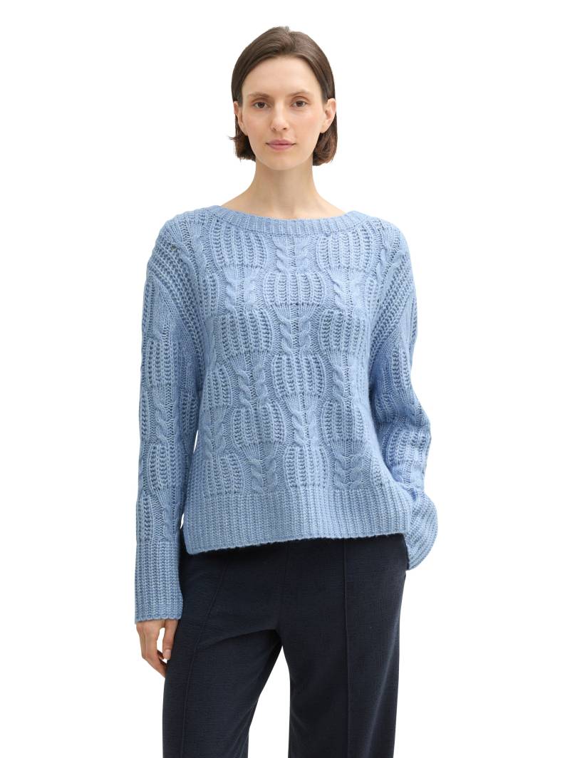 TOM TAILOR Strickpullover, mit Zopfmuster von TOM TAILOR