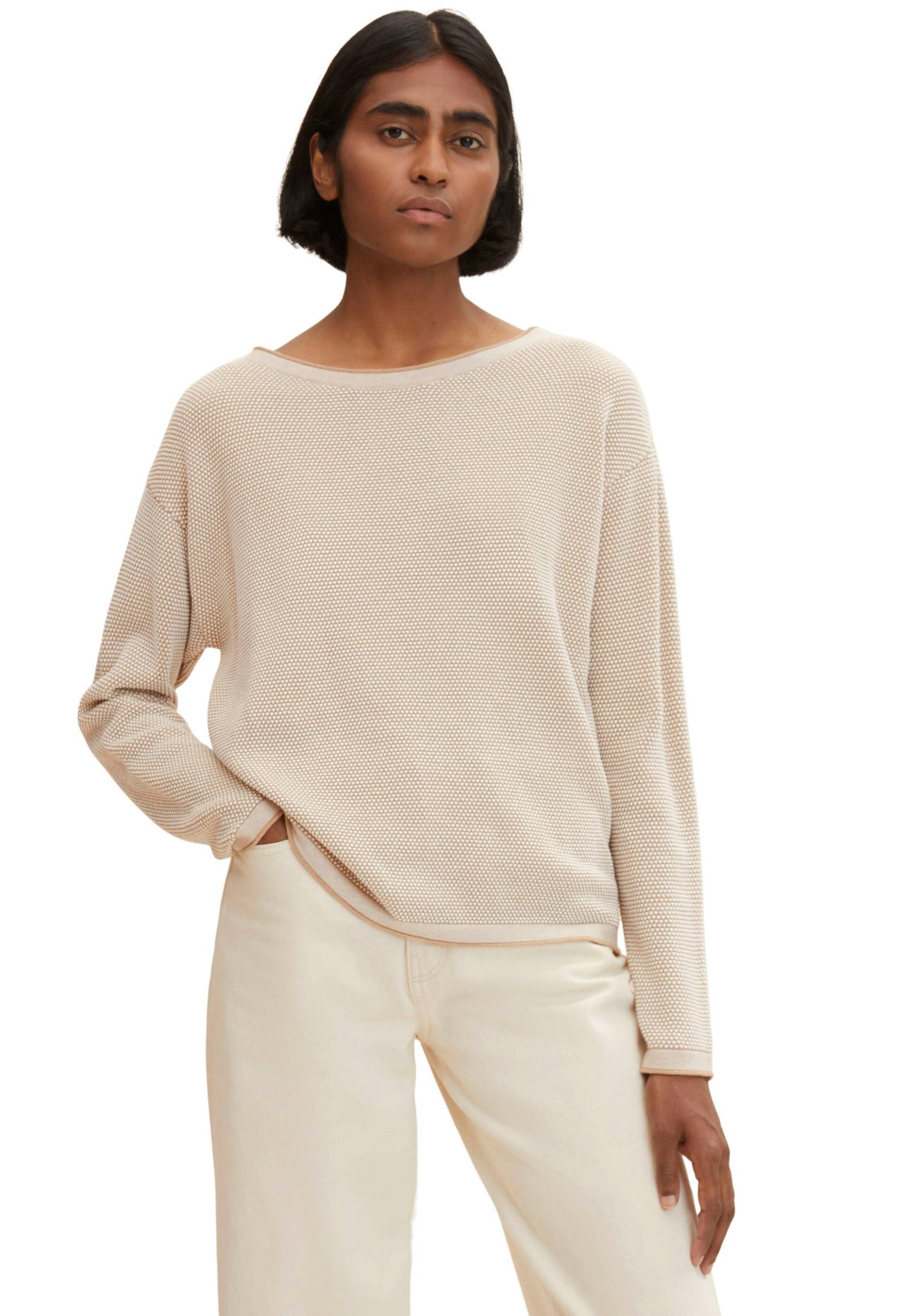 TOM TAILOR Strickpullover, mit modischer Struktur TOM TAILOR Strickpullover, mit modischer Struktur von TOM TAILOR