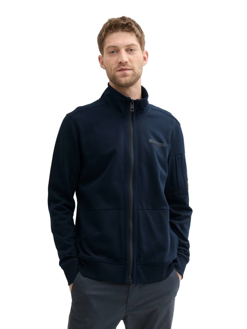 TOM TAILOR Sweatjacke, mit Print von TOM TAILOR