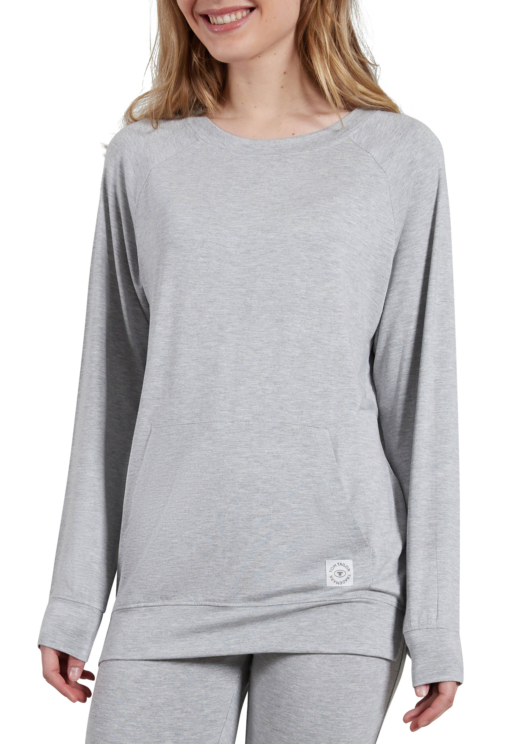 TOM TAILOR Sweatshirt, mit Rundhalsausschnitt und Bauchtasche TOM TAILOR Sweatshirt, mit Rundhalsausschnitt und Bauchtasche von TOM TAILOR