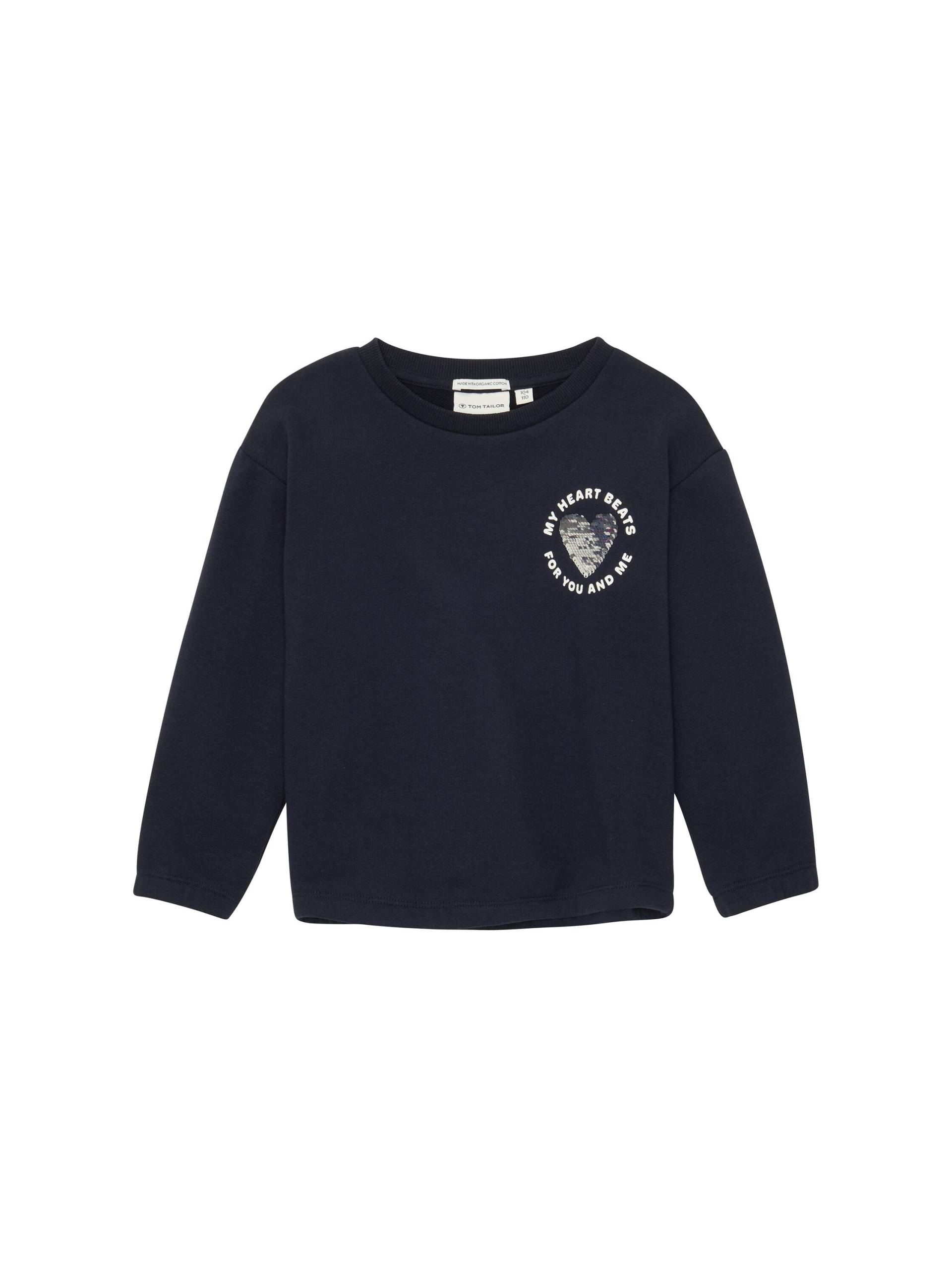 TOM TAILOR Sweatshirt, mit Artwork von TOM TAILOR