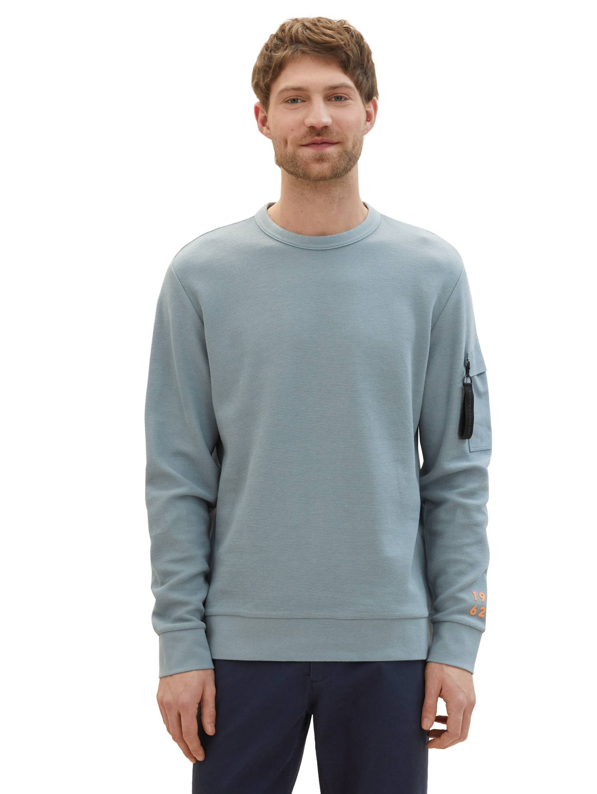 TOM TAILOR Sweatshirt, mit Struktur von TOM TAILOR