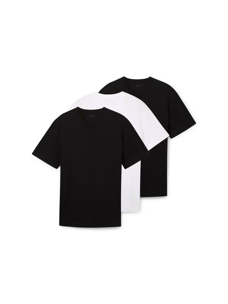 TOM TAILOR T-Shirt, im Dreierpack von TOM TAILOR