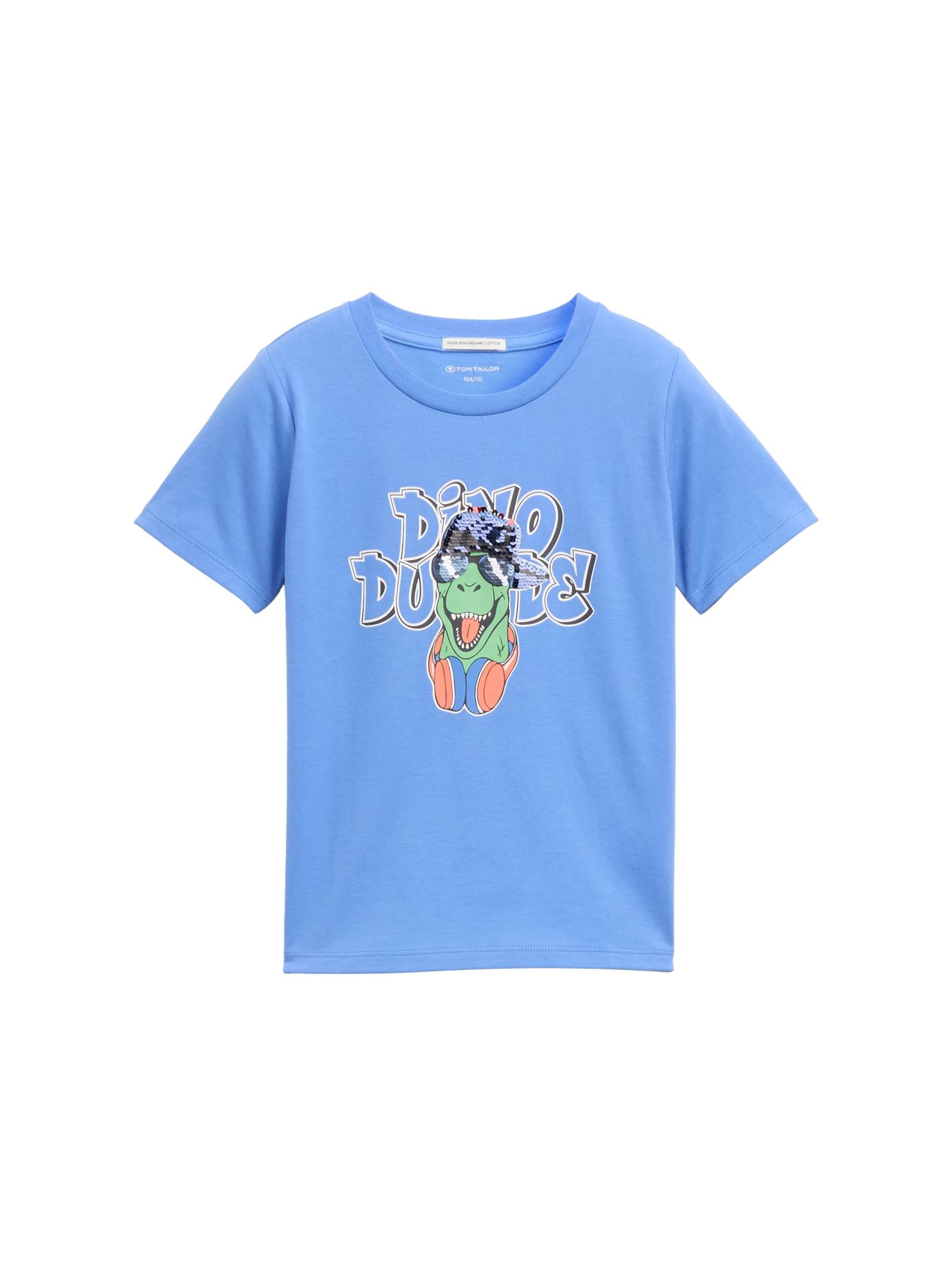 TOM TAILOR T-Shirt, mit Druck und Wendepailletten TOM TAILOR T-Shirt, mit Druck und Wendepailletten von TOM TAILOR