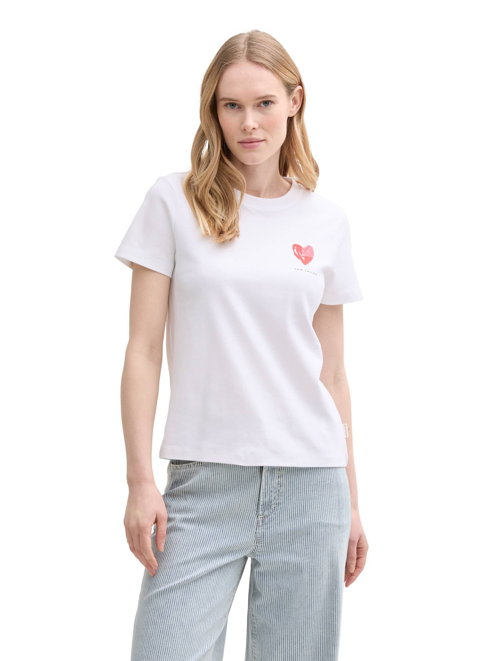 TOM TAILOR T-Shirt, mit Frontprint von TOM TAILOR