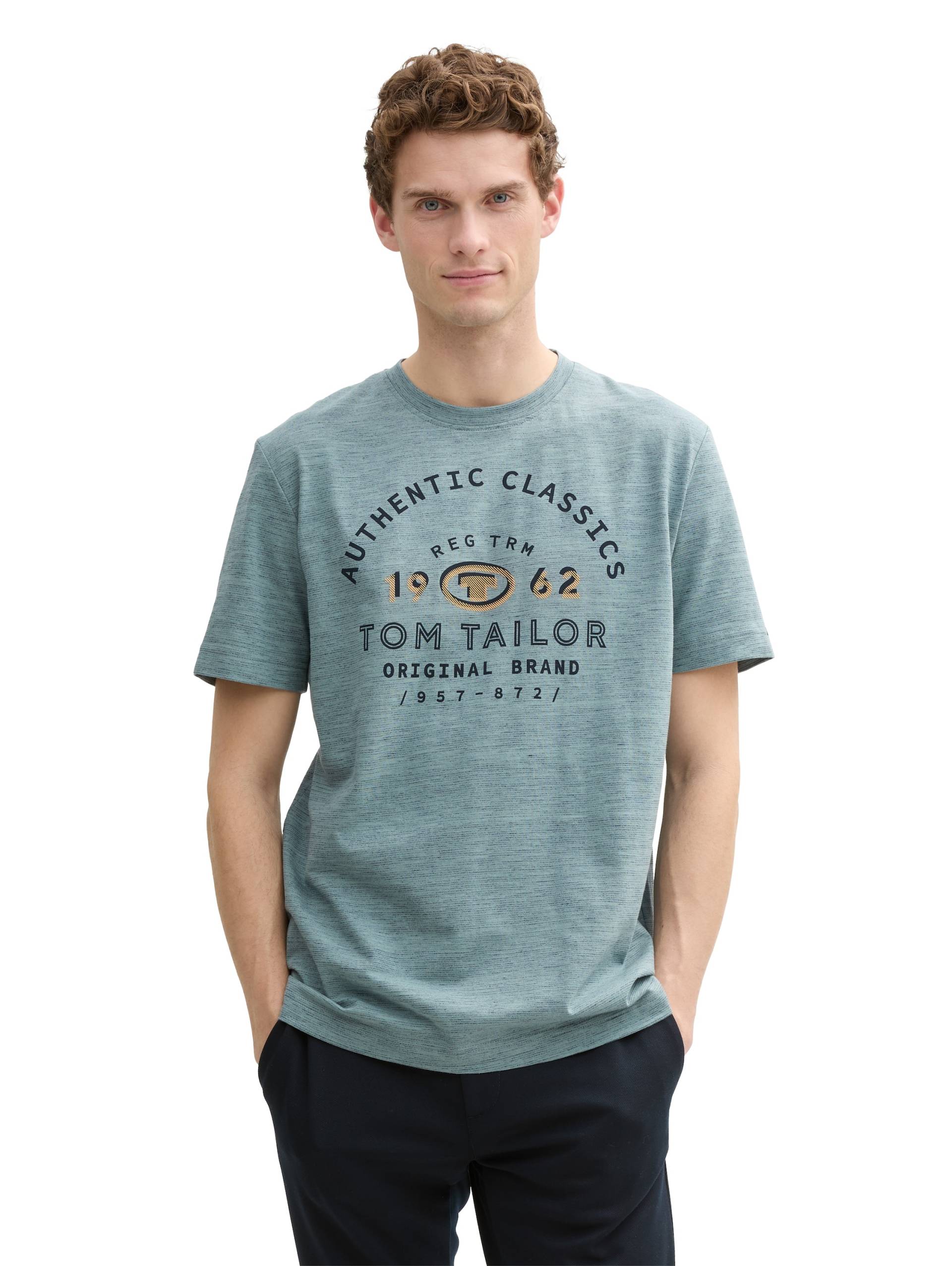 TOM TAILOR T-Shirt, mit Logo Print von TOM TAILOR